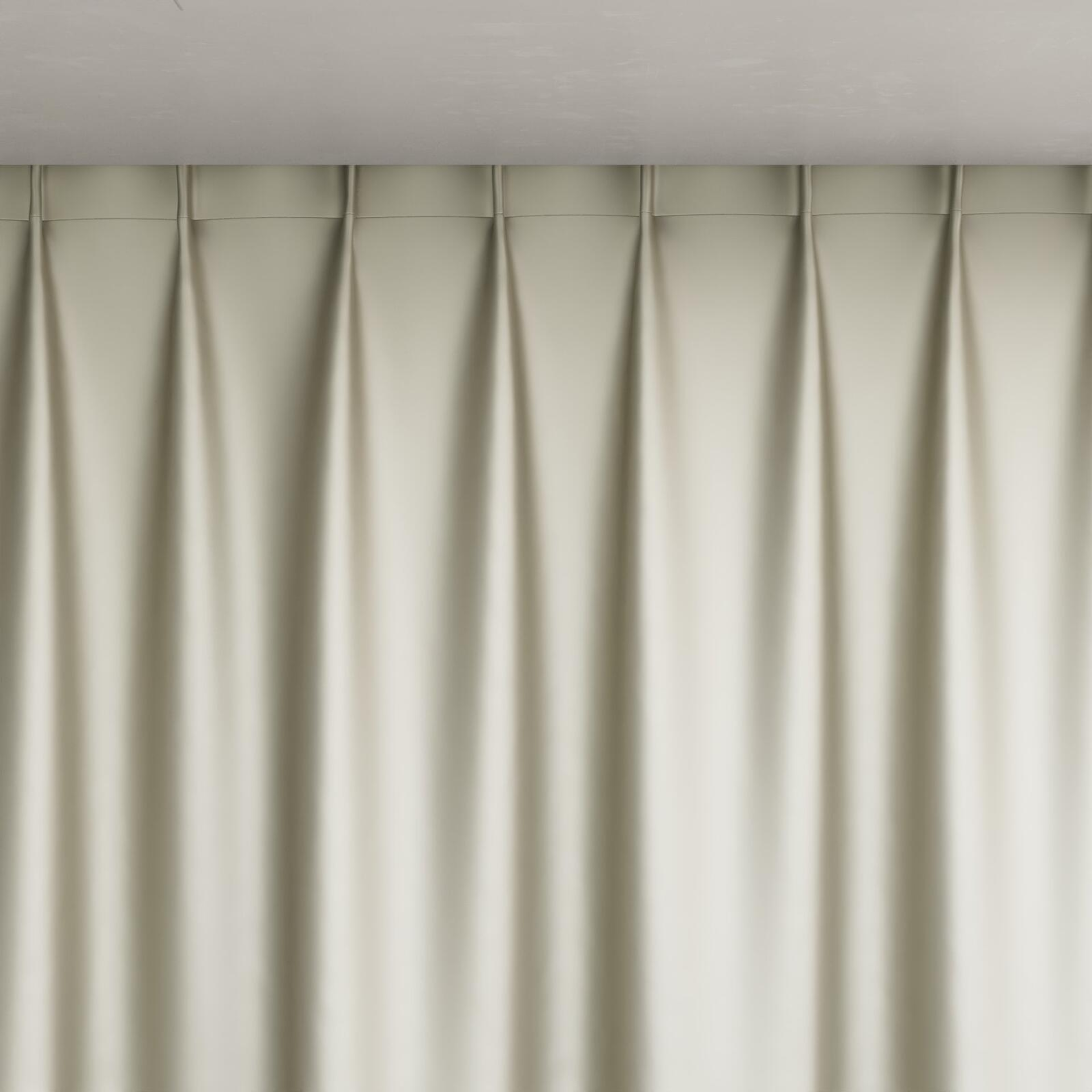 Top view of North Face Pearl, pinch pleat