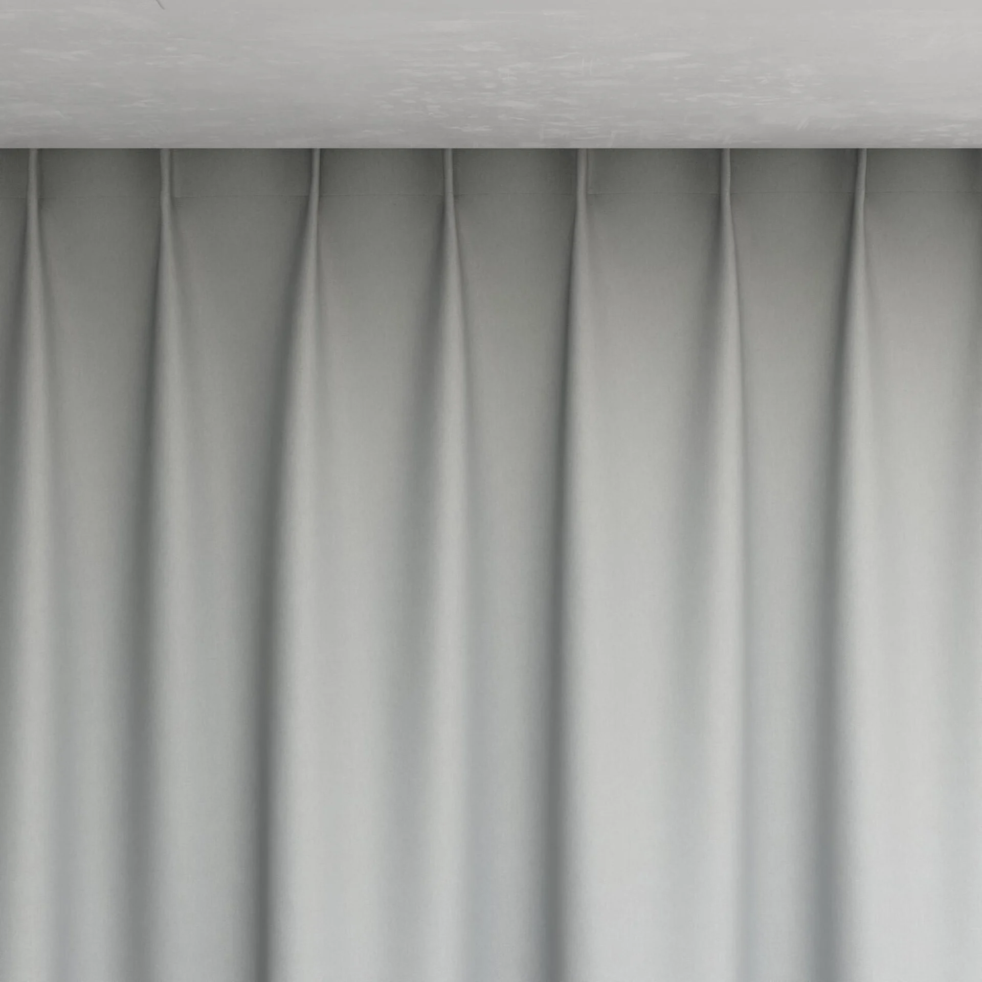 Top view of Woolskin Fog, pinch pleat