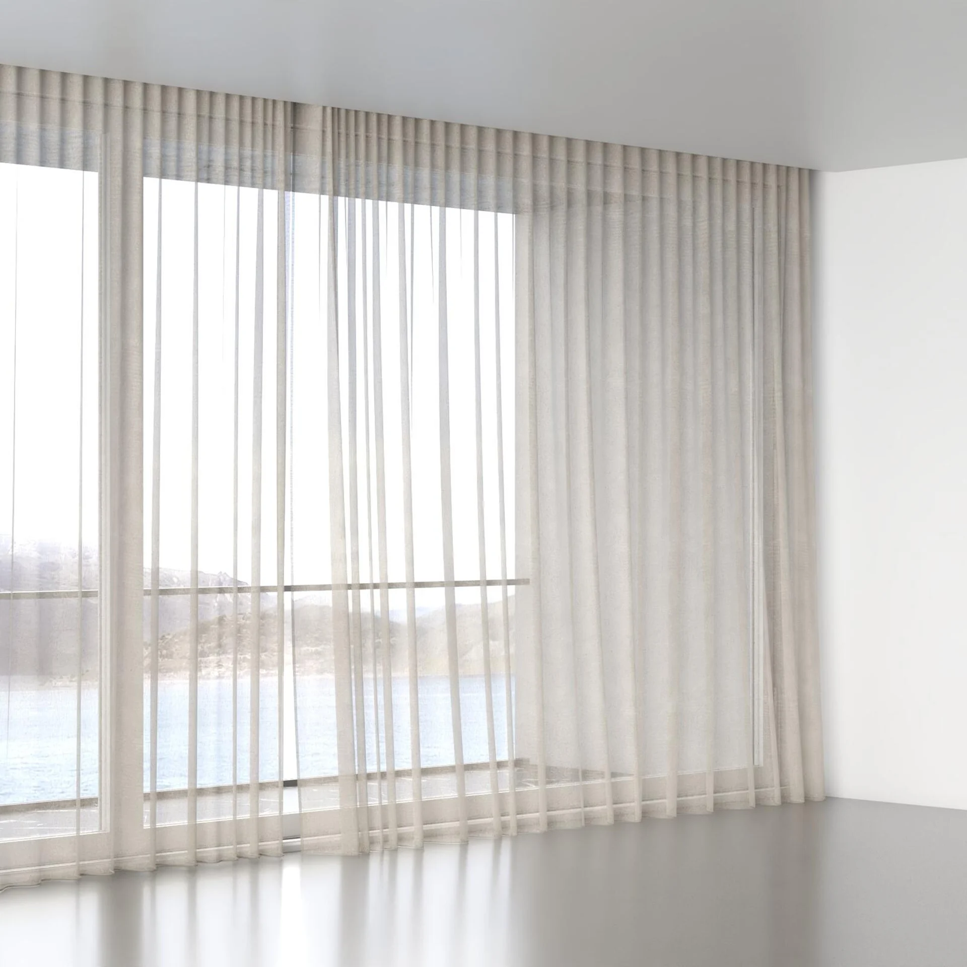 Full view of Savona Dune, wave pleat