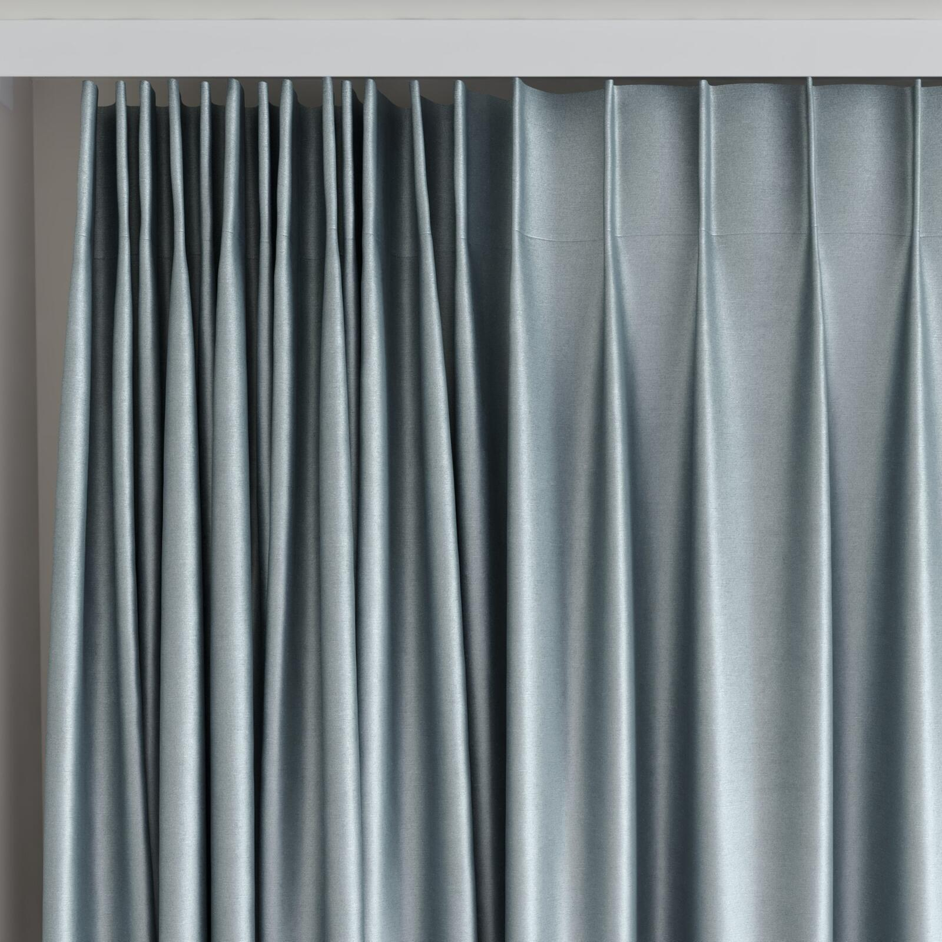 Top view of Mont Blanc Ocean, on curtain rail