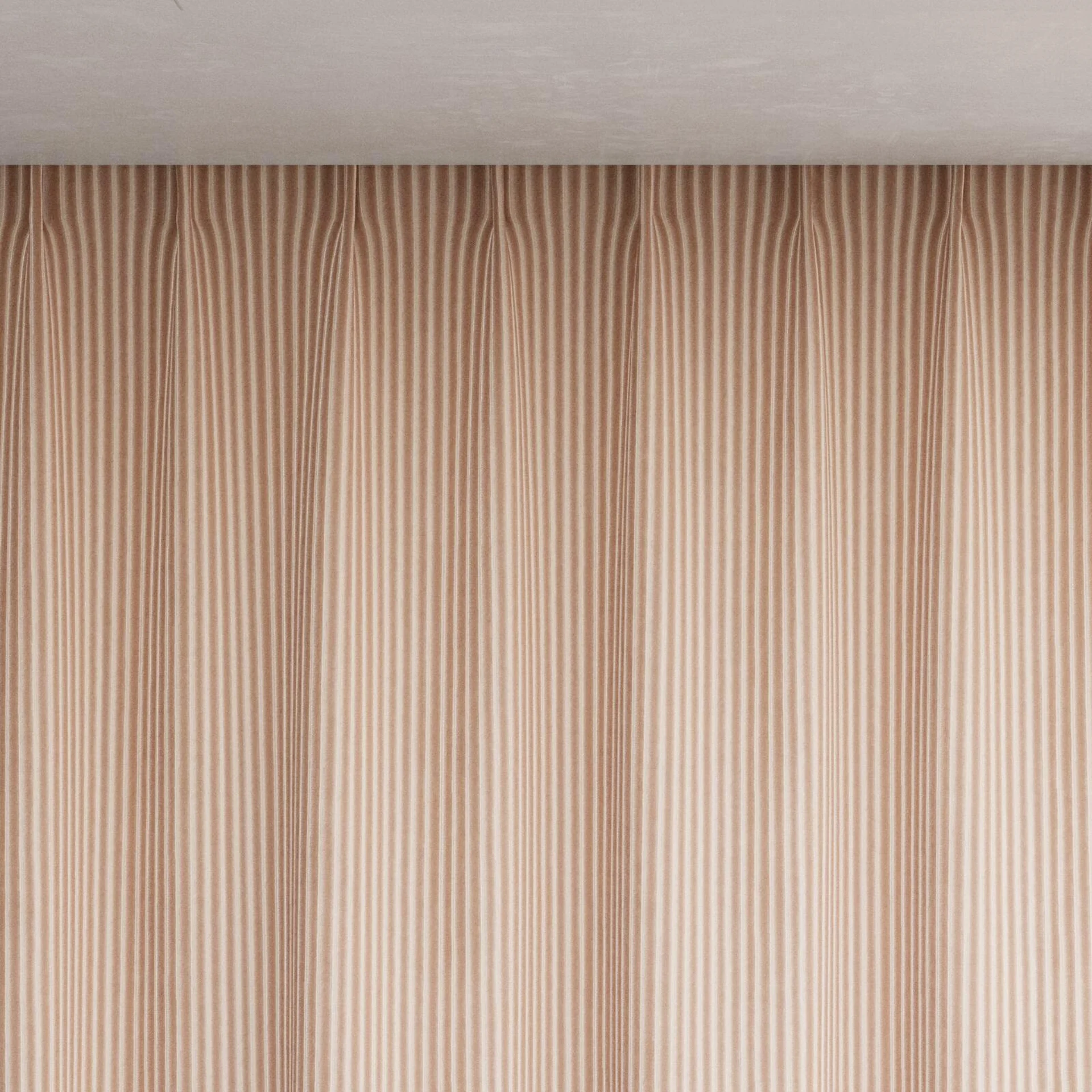 Top view of Embrace Cameo, pinch pleat