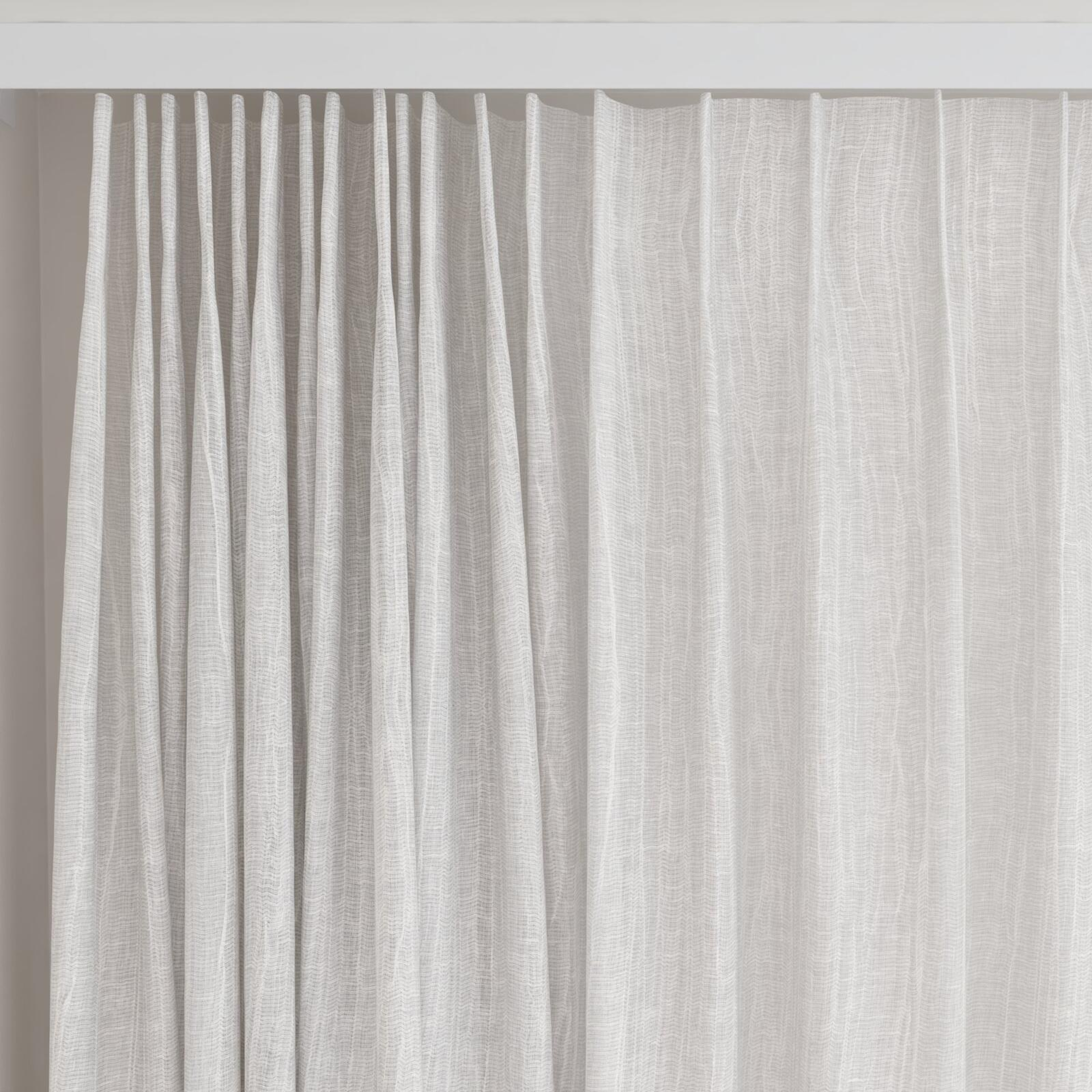 Top view of Sonata Cloud, on curtain rail
