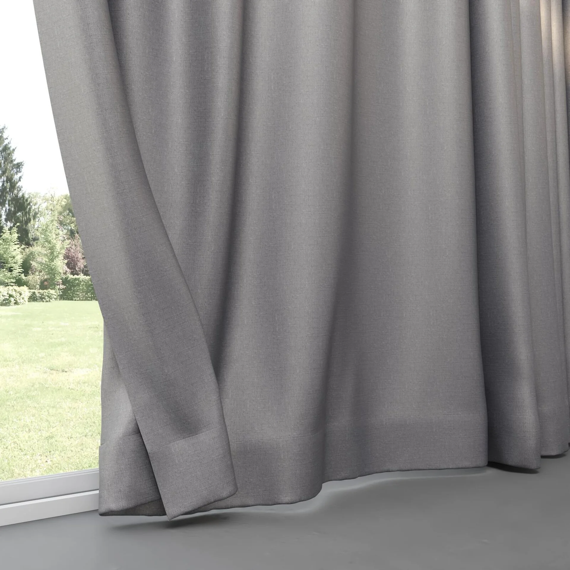 Bottom view of Stallion 2 UC Shadow, pinch pleat