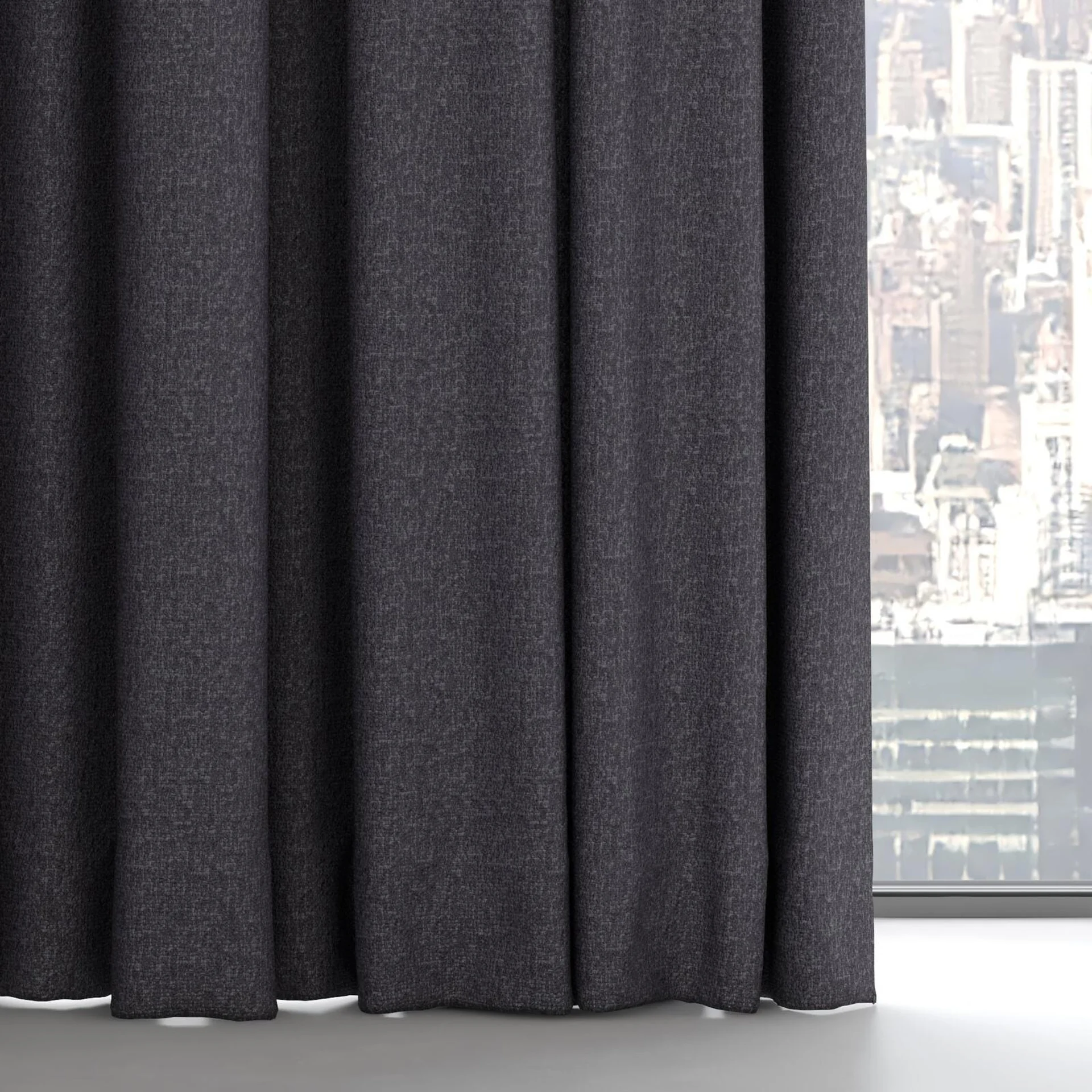 Bottom view of Sabik Anthracite, on hidden rail