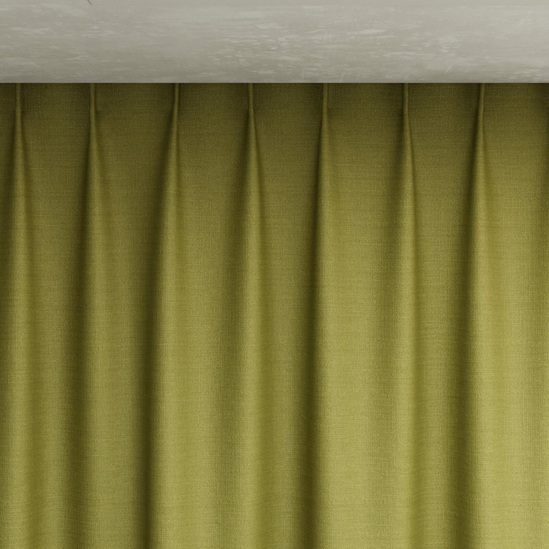 Top view of Linex Pesto, pinch pleat