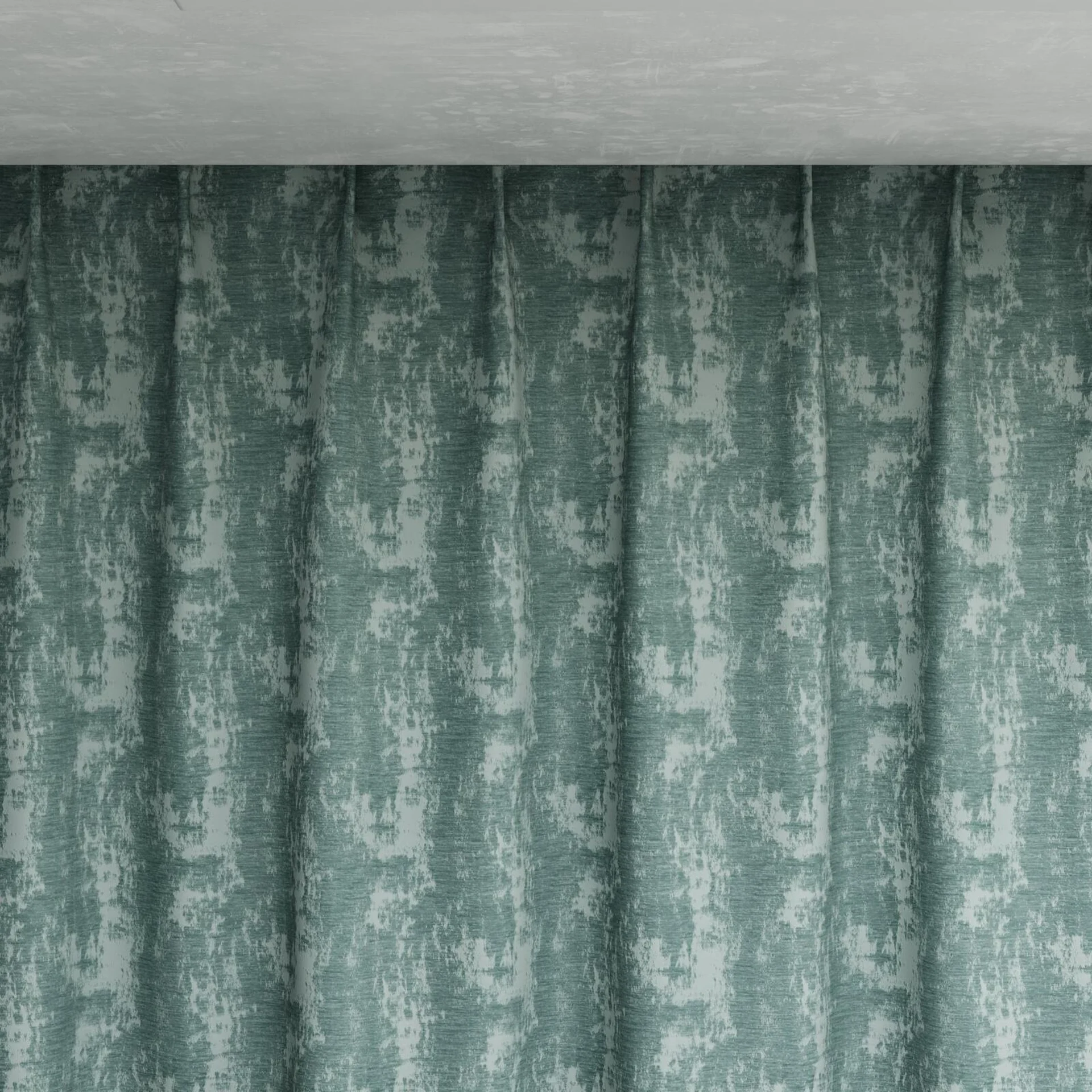 Top view of Innovation Duckegg, pinch pleat