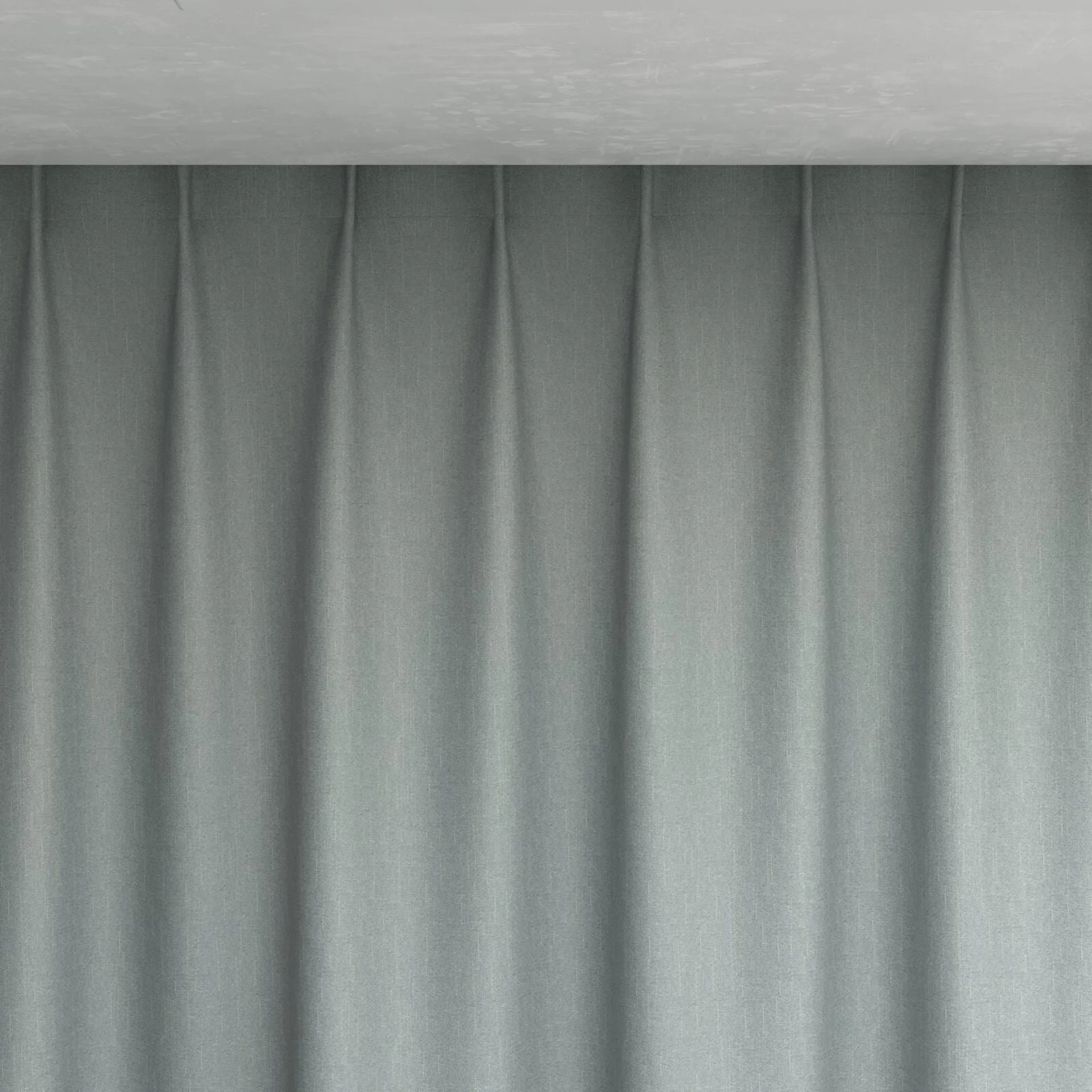 Top view of Excel Mineral, pinch pleat