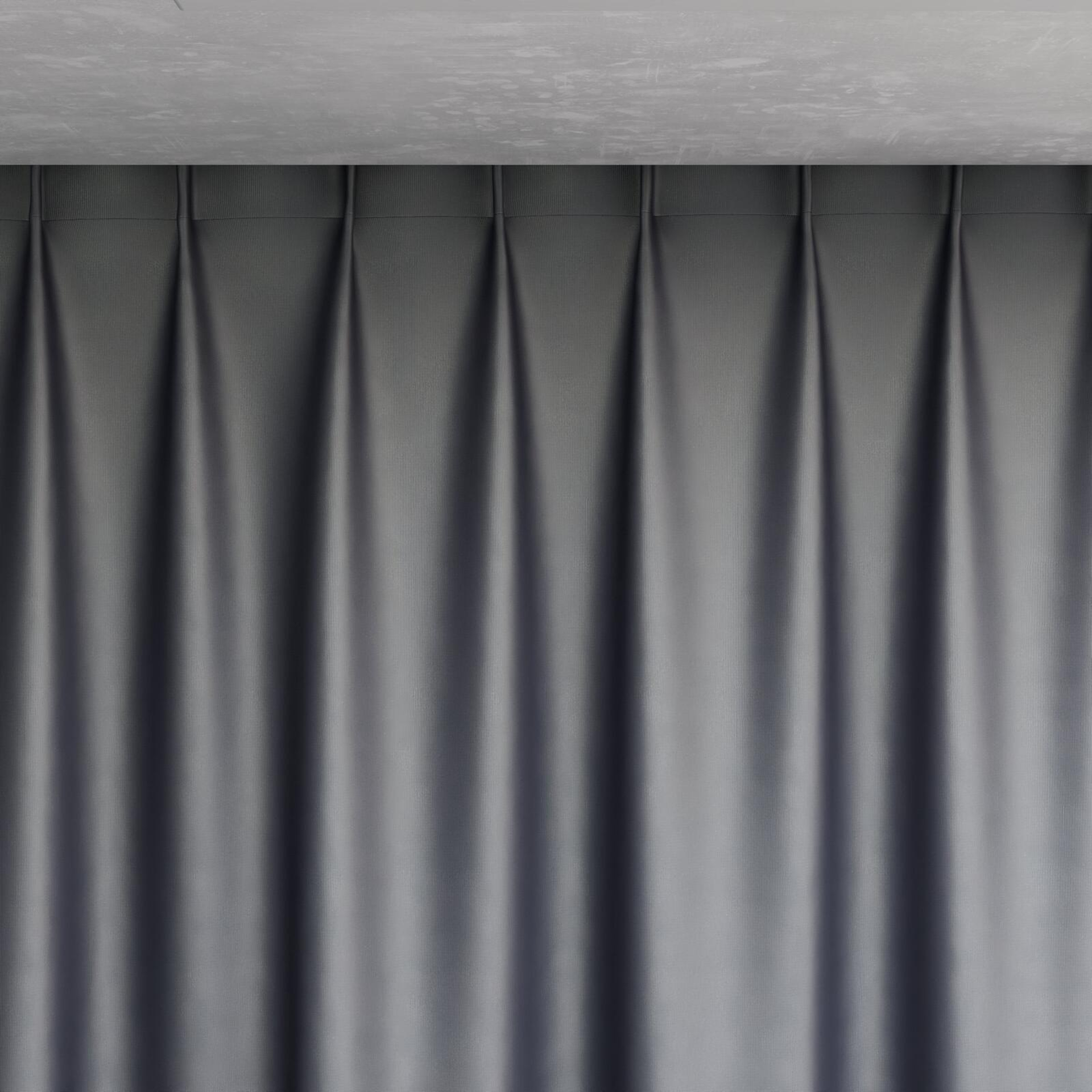 Top view of Mania Diamond, pinch pleat