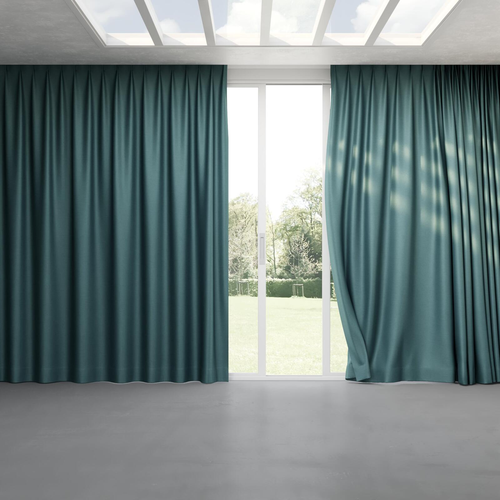 Full view of Provence Spa, pinch pleat