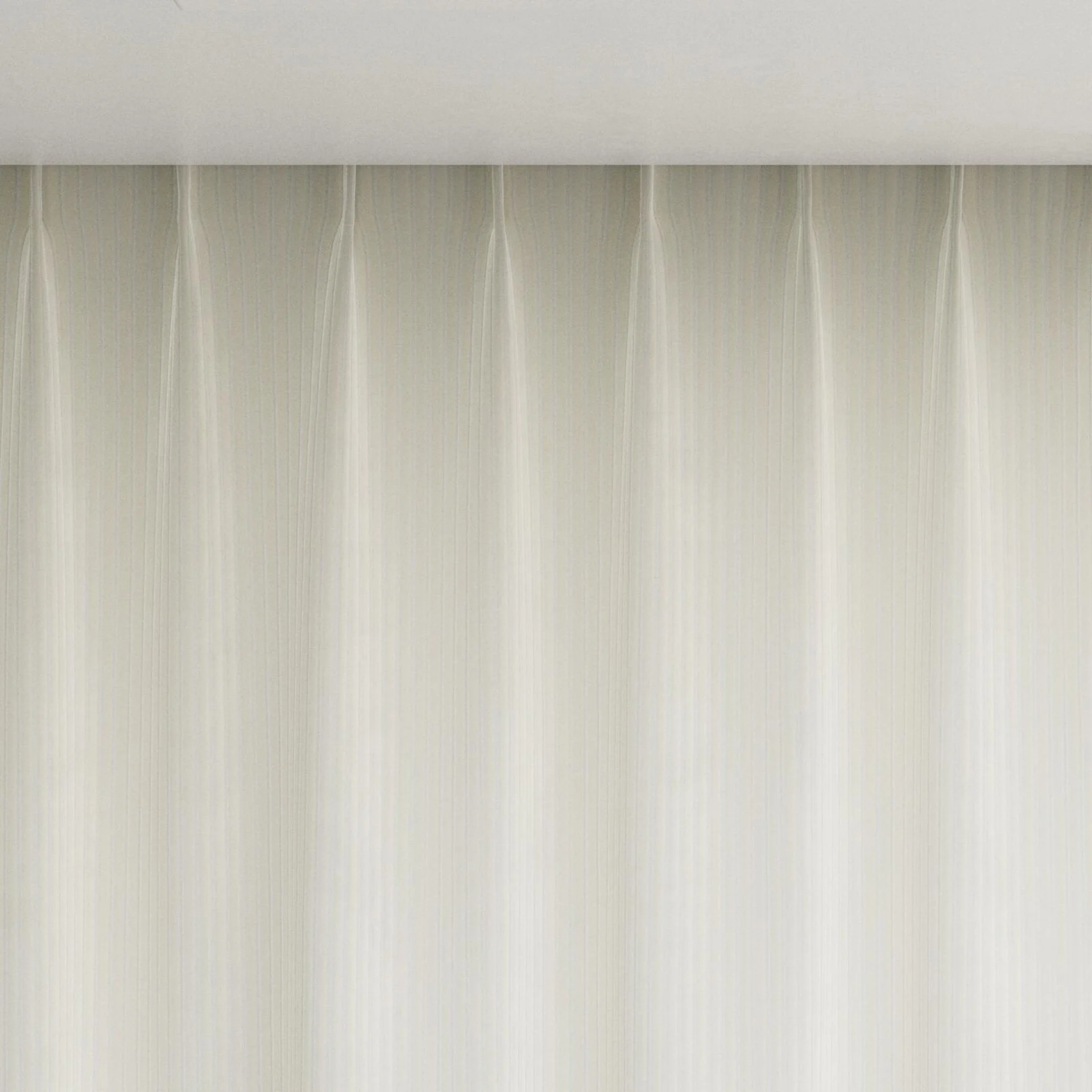 Top view of Embrace Cream, pinch pleat