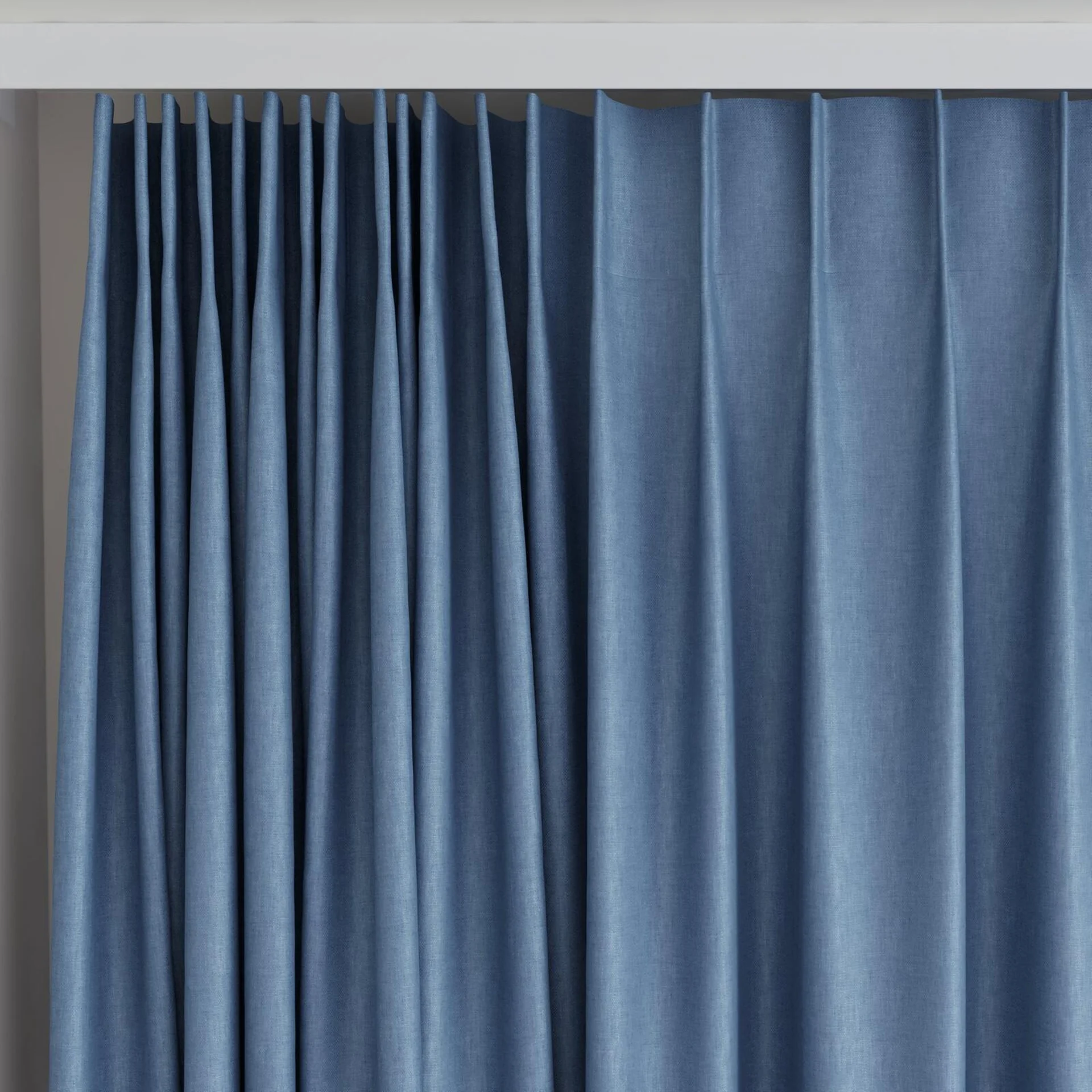 Top view of Naturama Cadet, on curtain rail