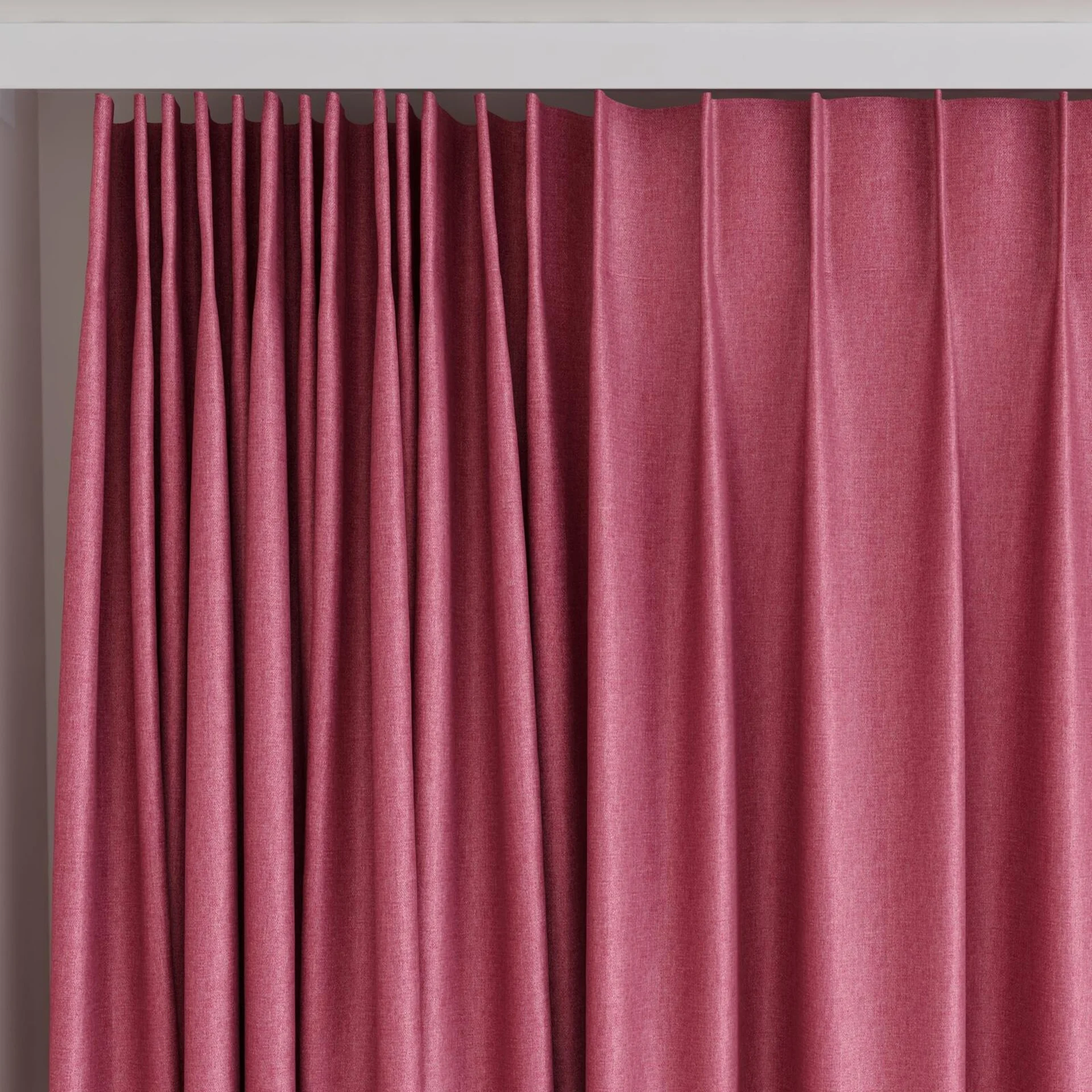 Top view of Matrix Sorbet, on curtain rail