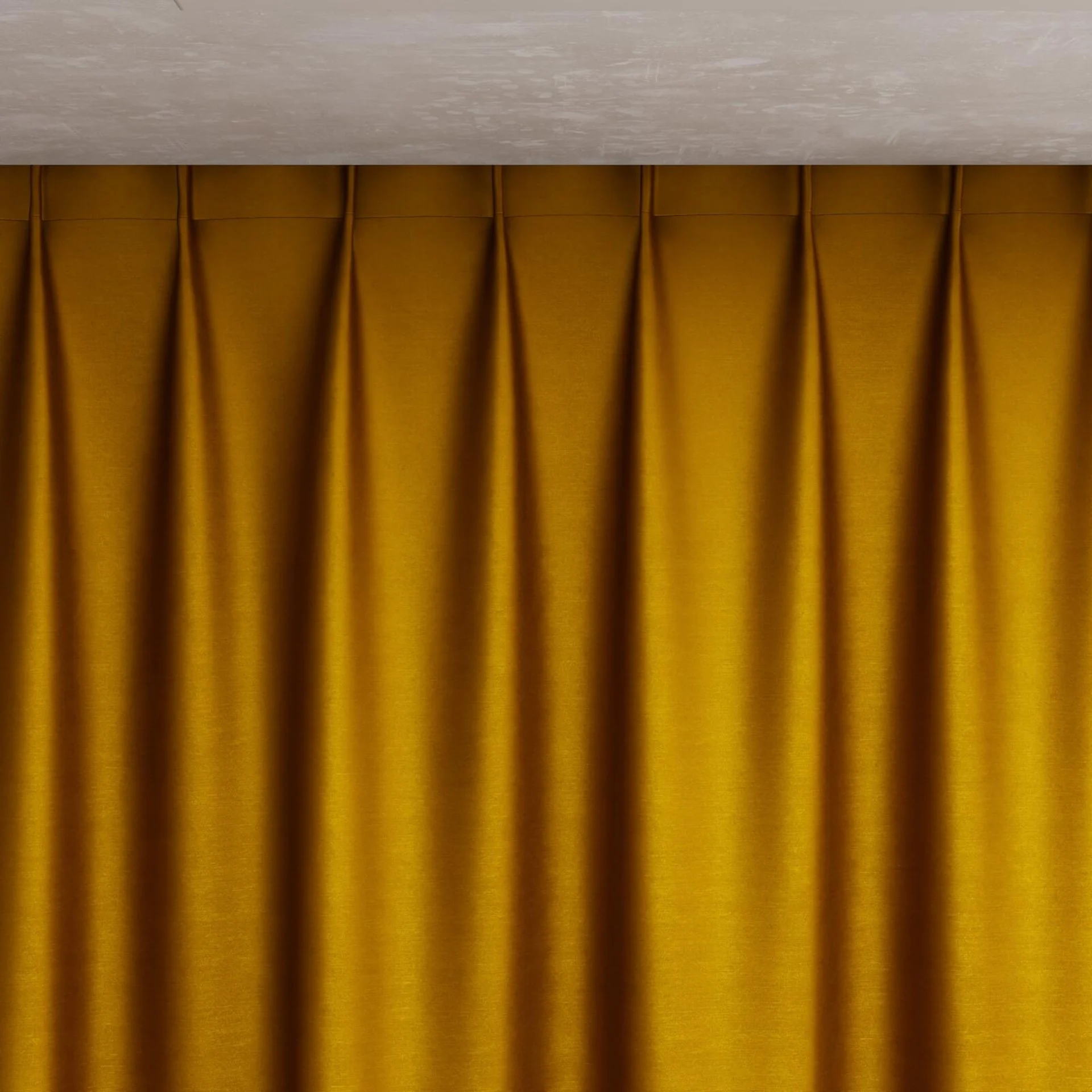 Top view of Mont Blanc Imperial, pinch pleat