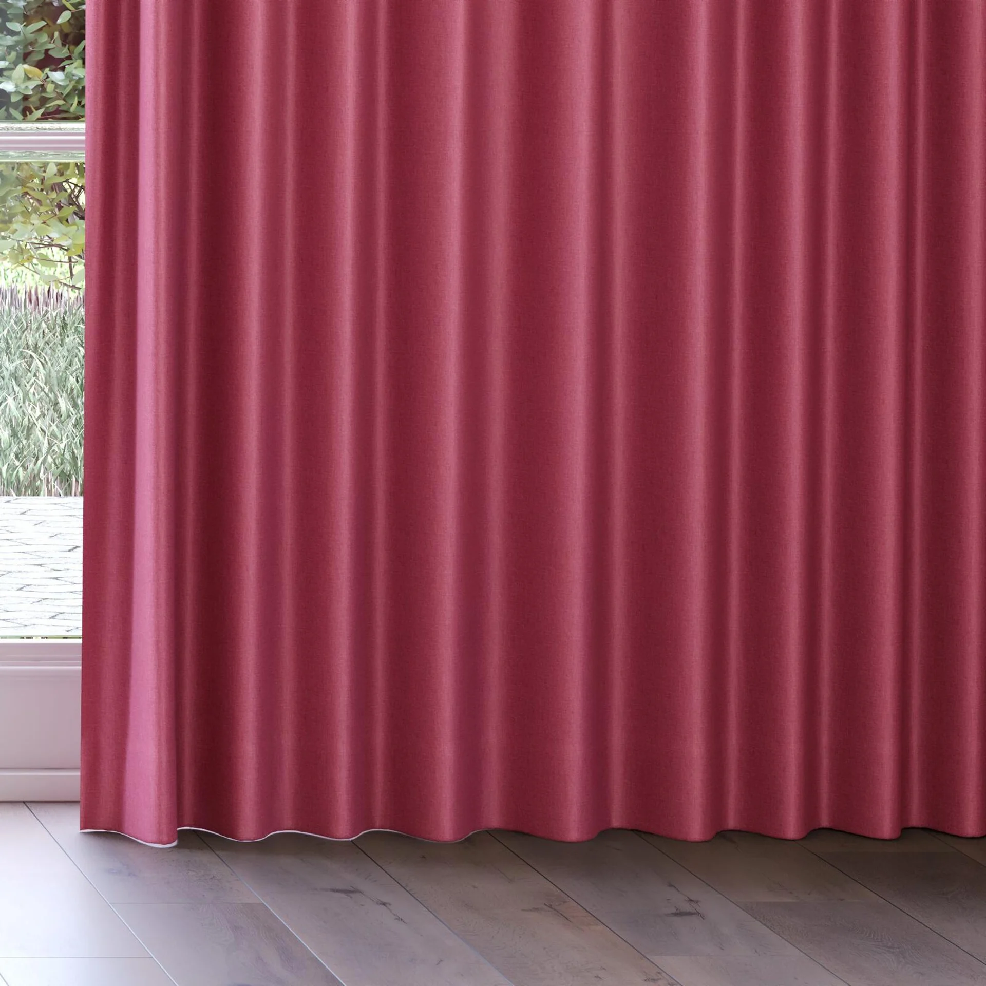 Bottom view of Matrix Sorbet, on curtain rail