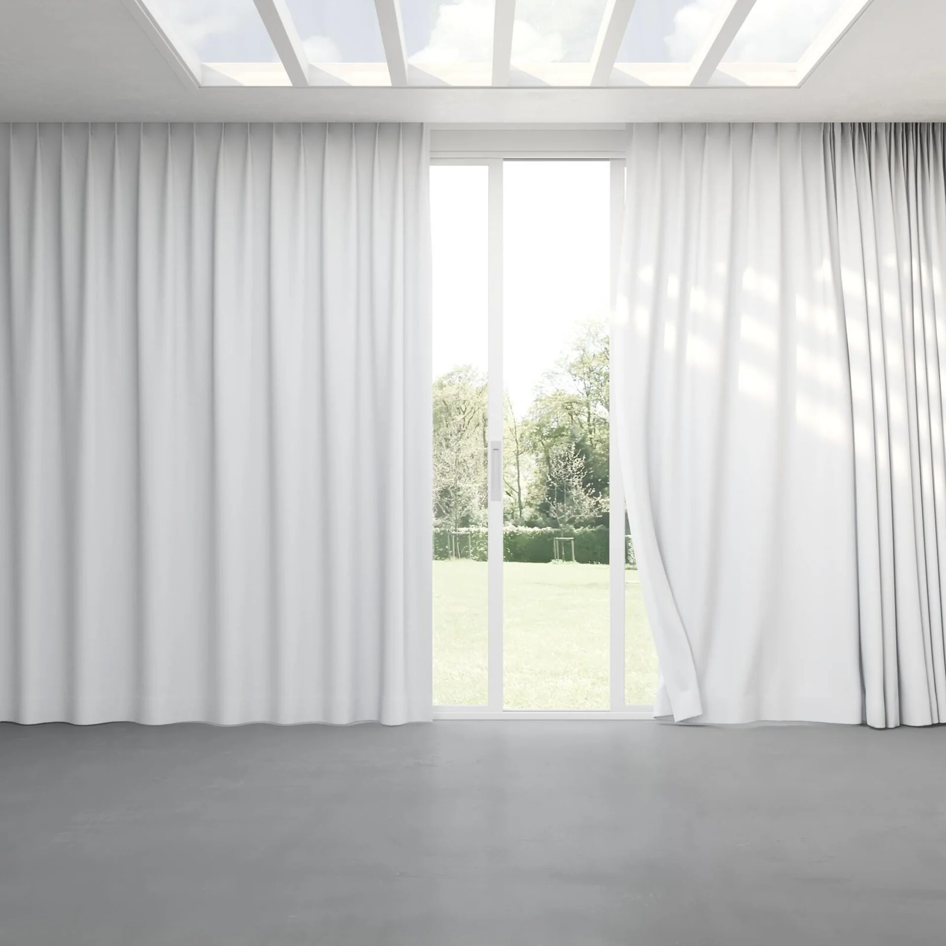 Full view of Oakley FR Whitewash, pinch pleat