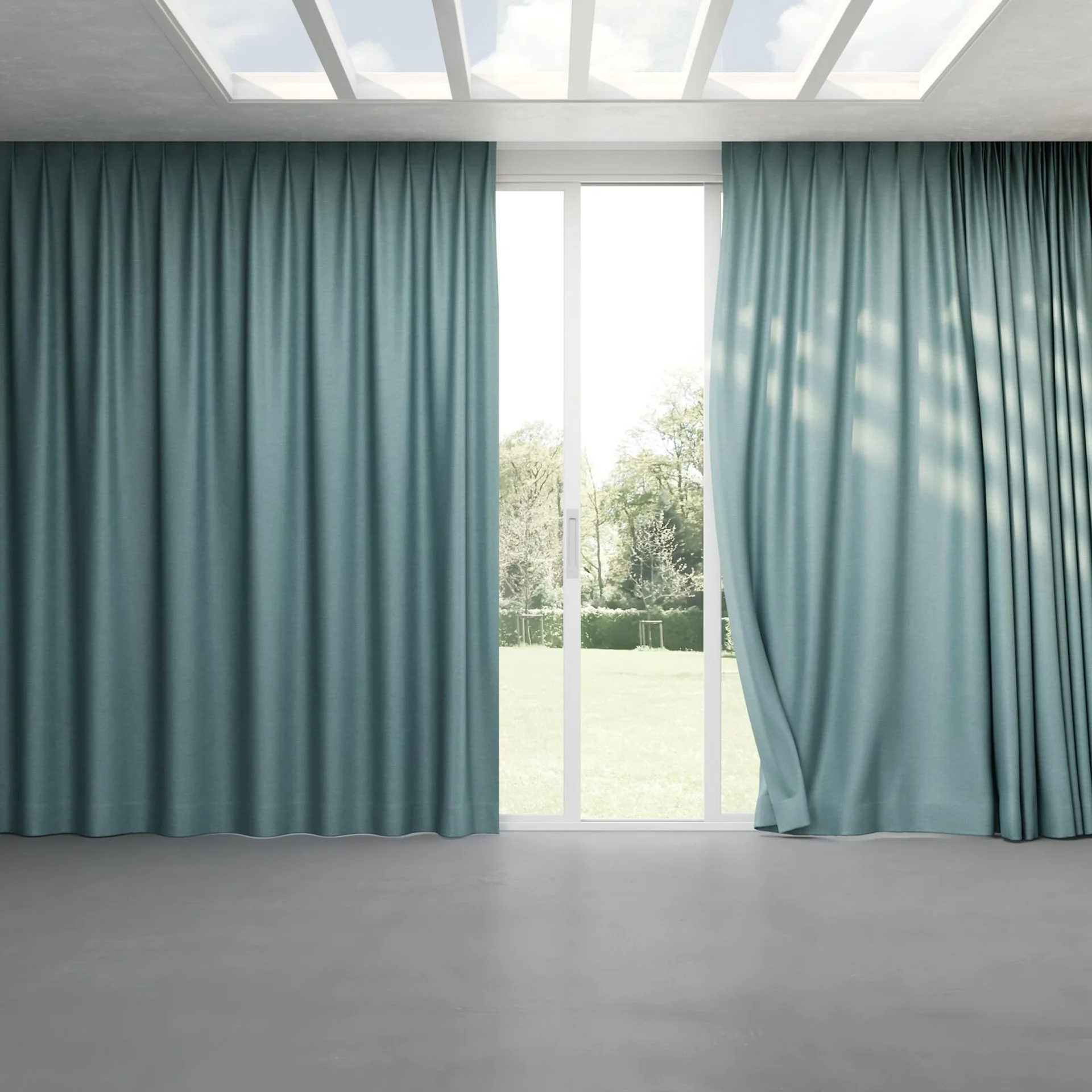 Full view of Tonto Scuba, pinch pleat