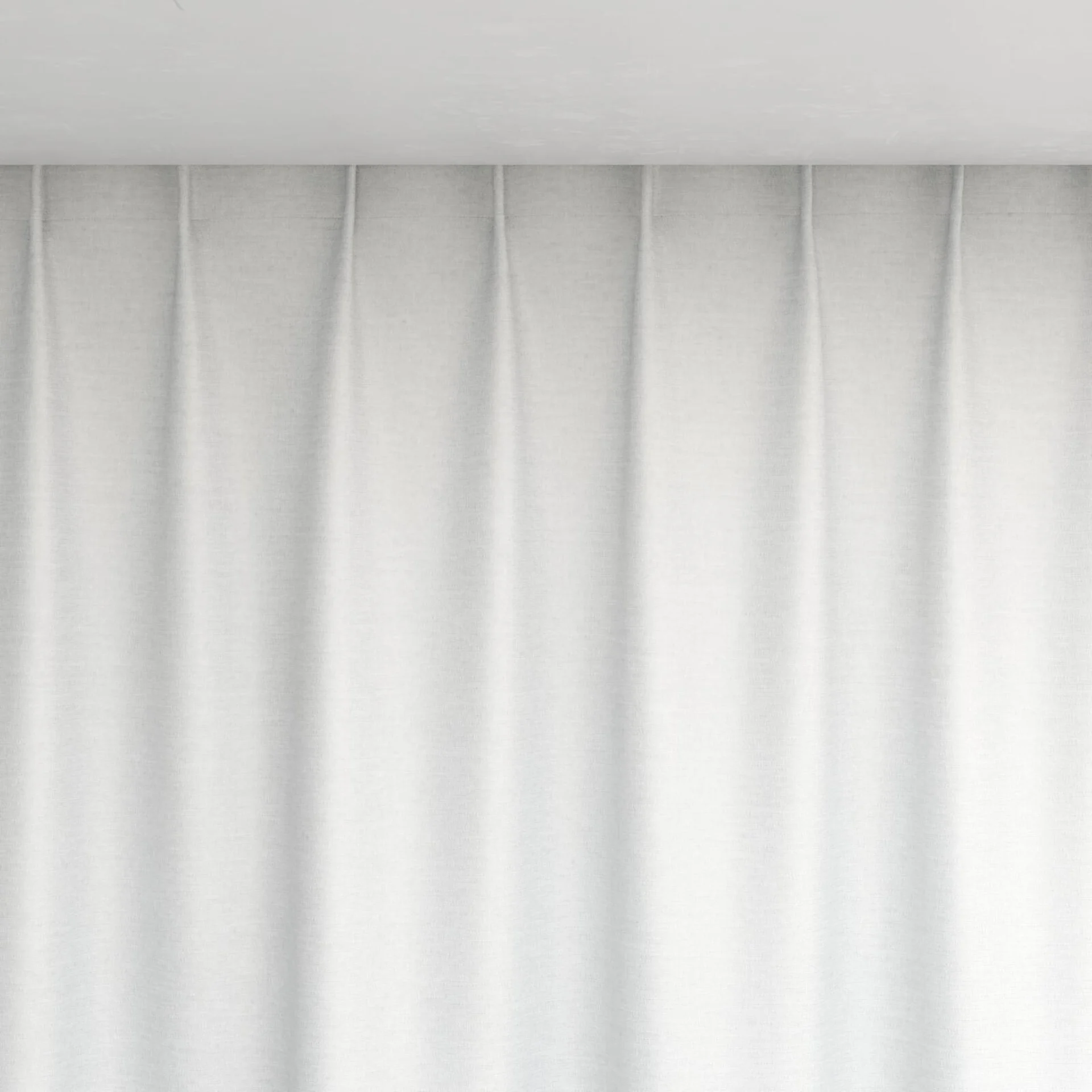 Top view of Provence Albatros, pinch pleat