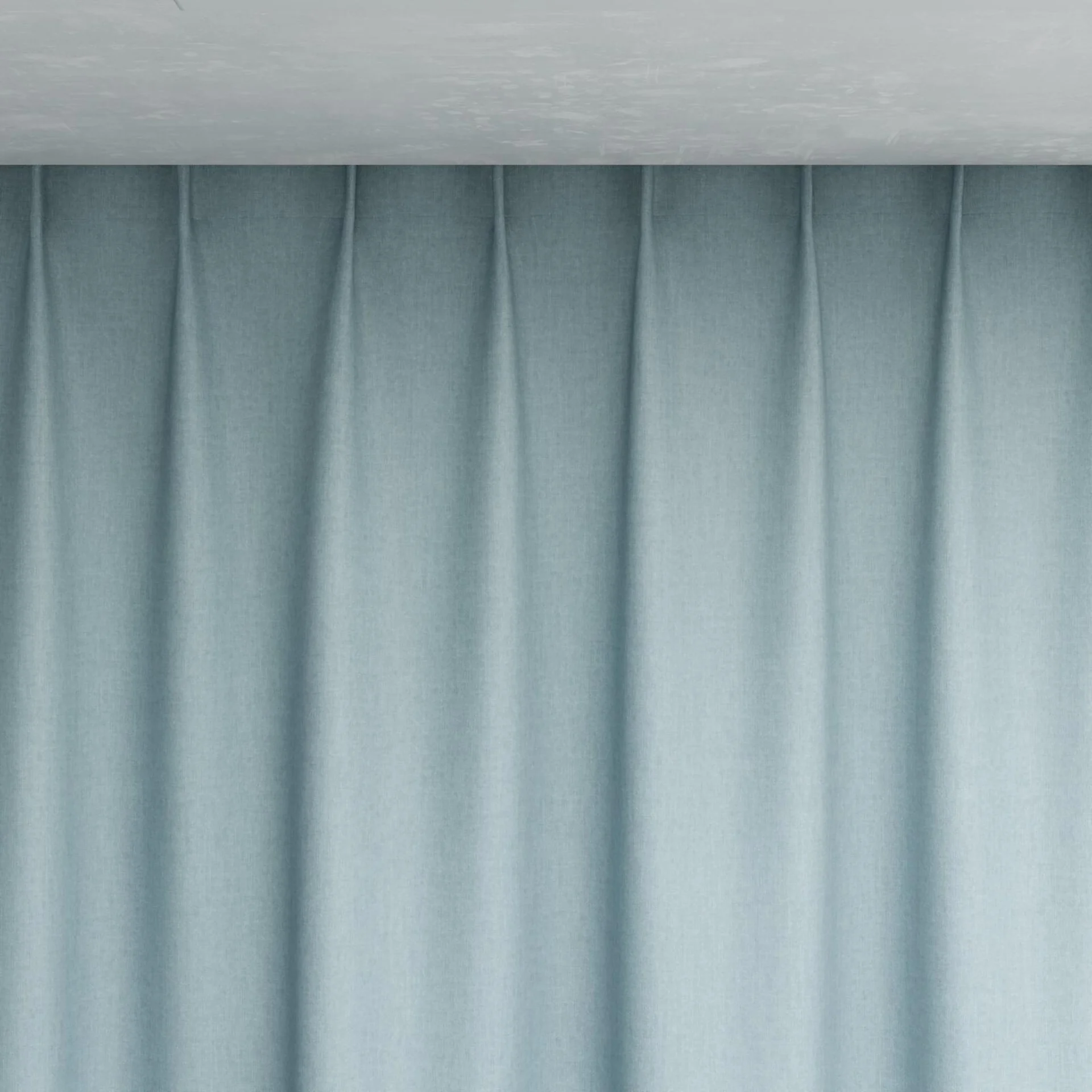 Top view of Cushy Surf, pinch pleat