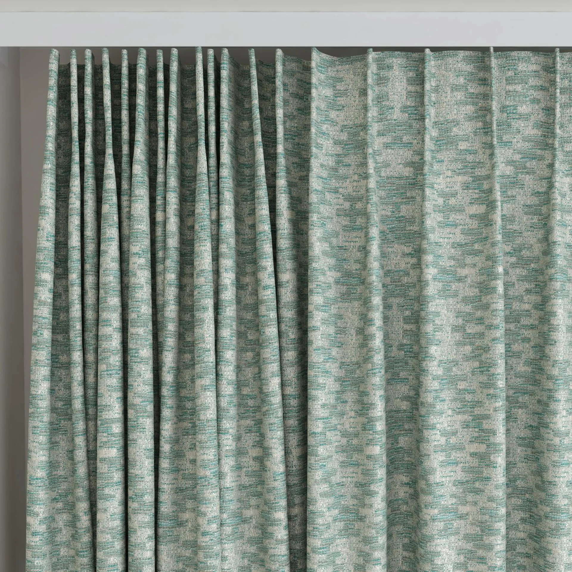 Top view of Kaoani Baltic, on curtain rail