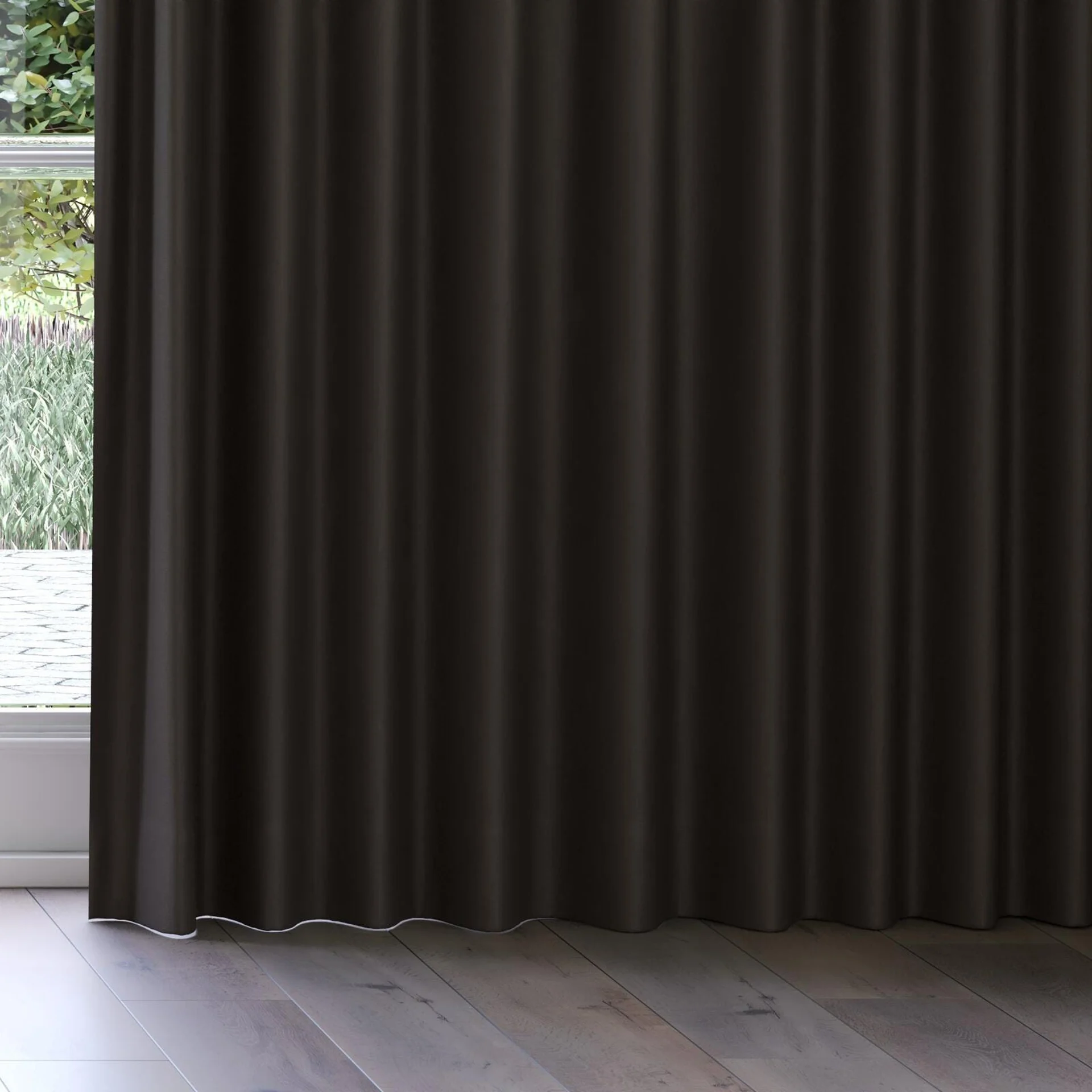 Bottom view of Eternal Clove, on curtain rail