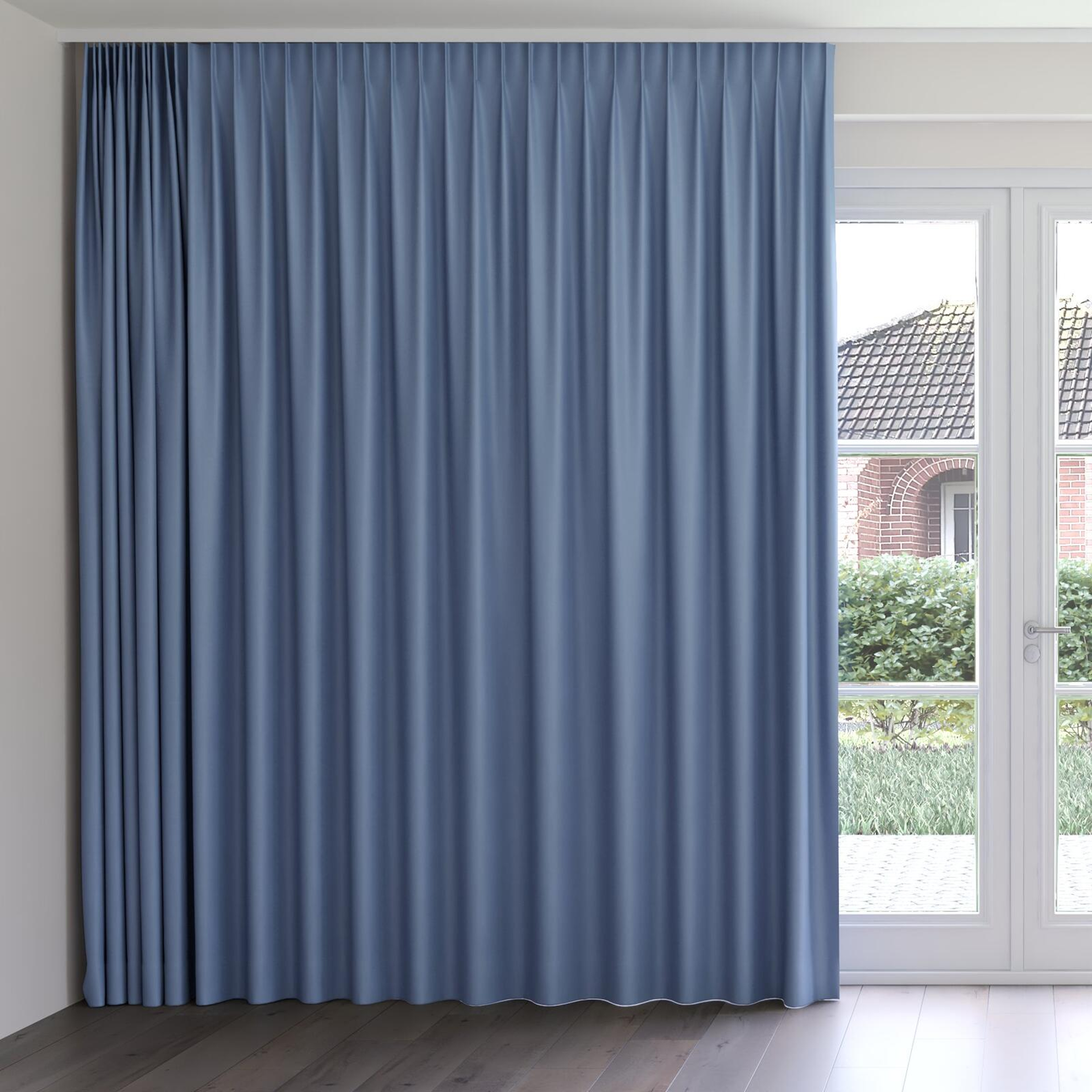 Front view of Re-Vive Cadet, on curtain rail