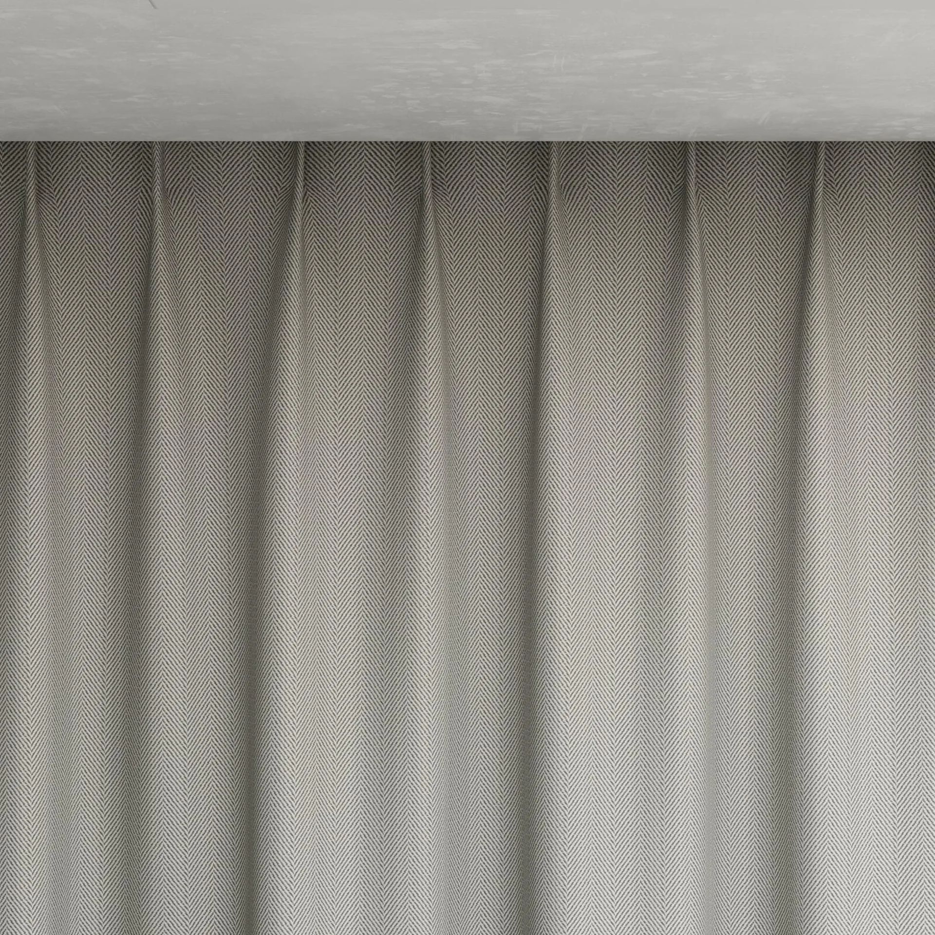 Top view of Trailblazer Cloud, pinch pleat