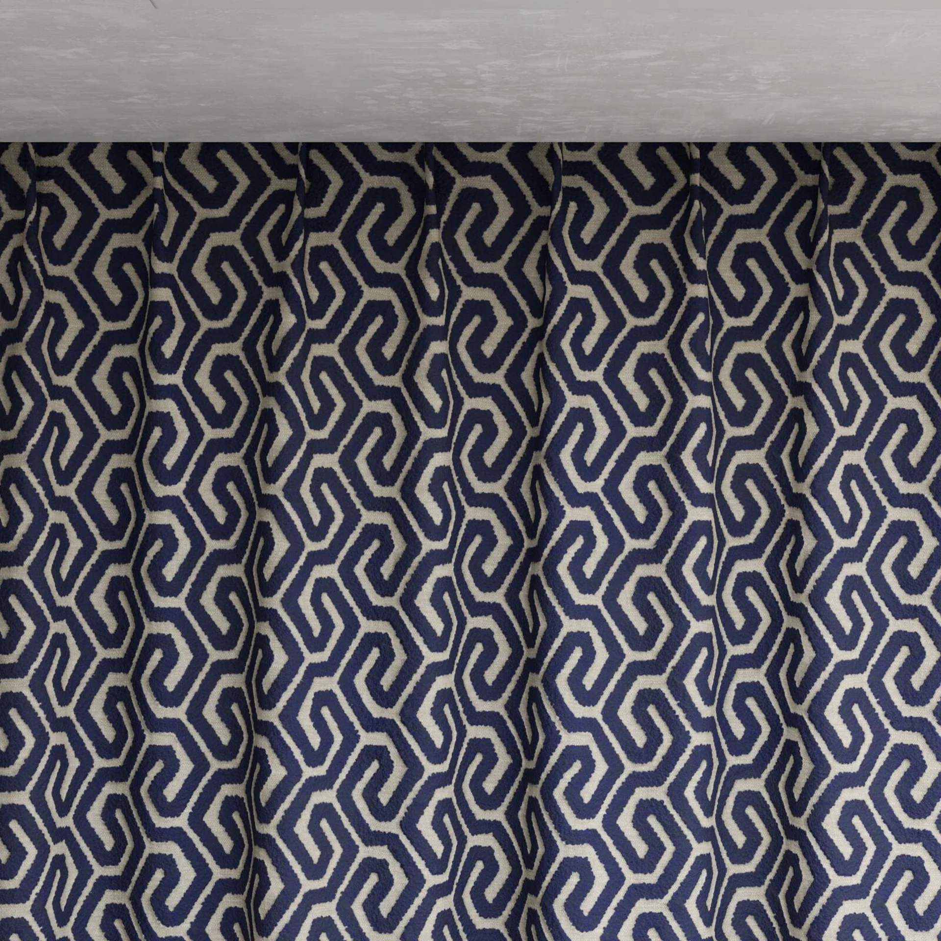 Top view of Comdeca Ink, pinch pleat