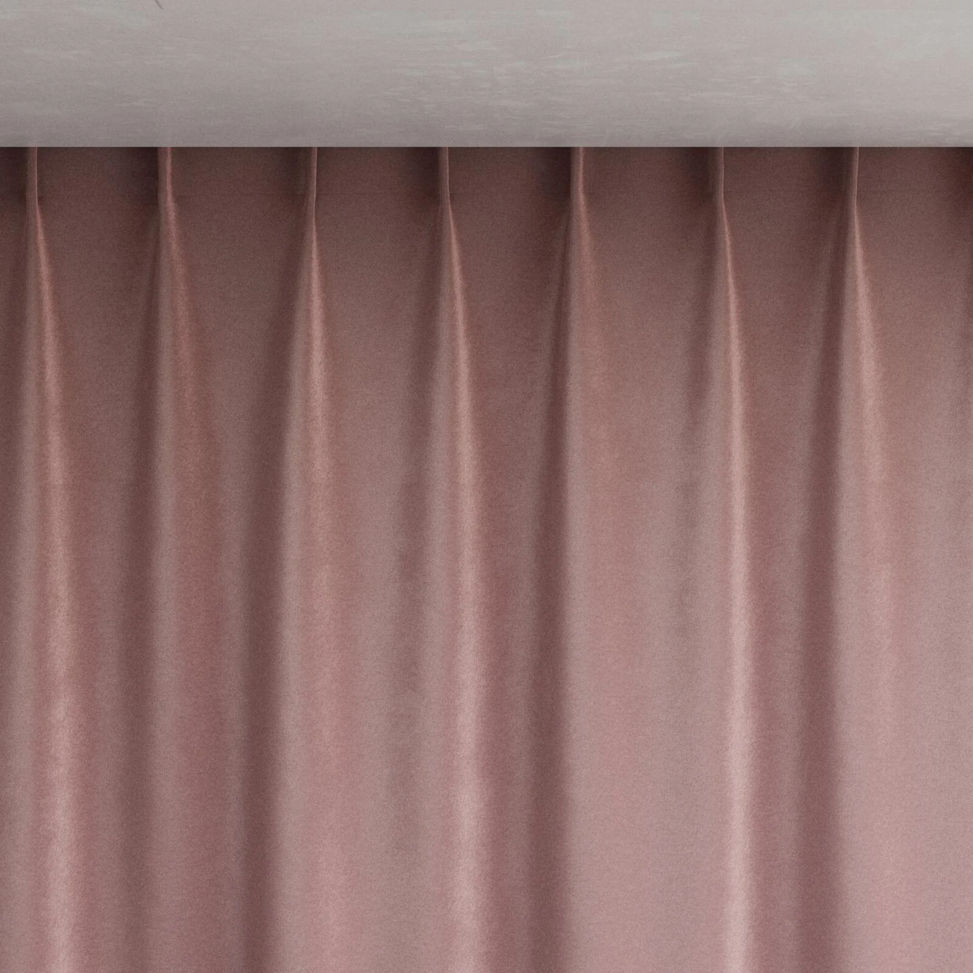 Top view of Velvelux Parma, pinch pleat