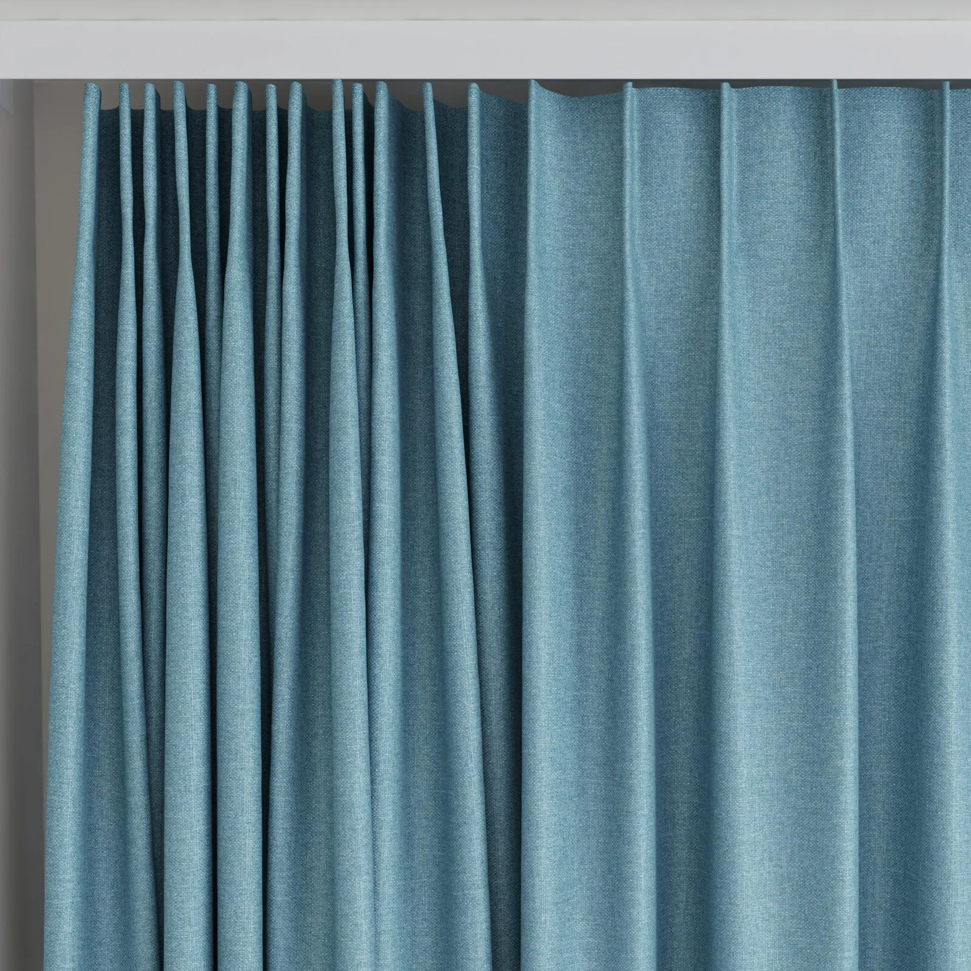 Top view of Jupiter Scuba, on curtain rail
