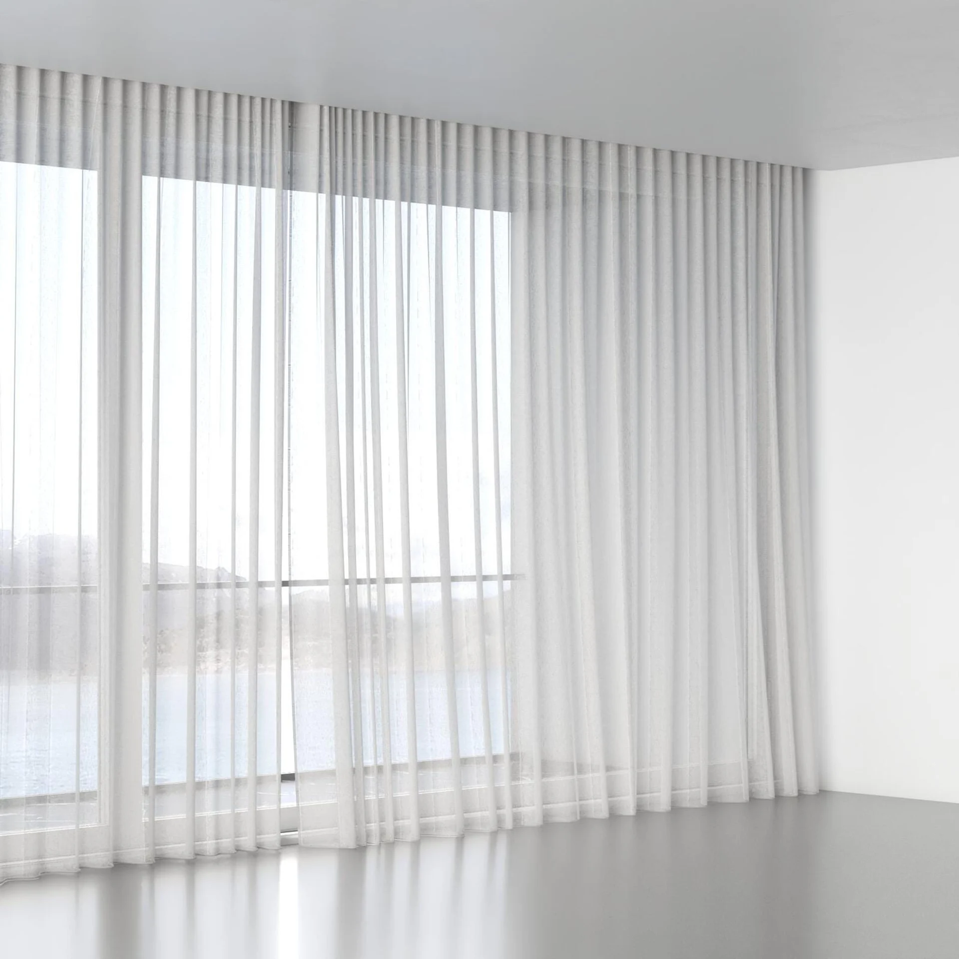 Full view of Zanella Vapour, wave pleat