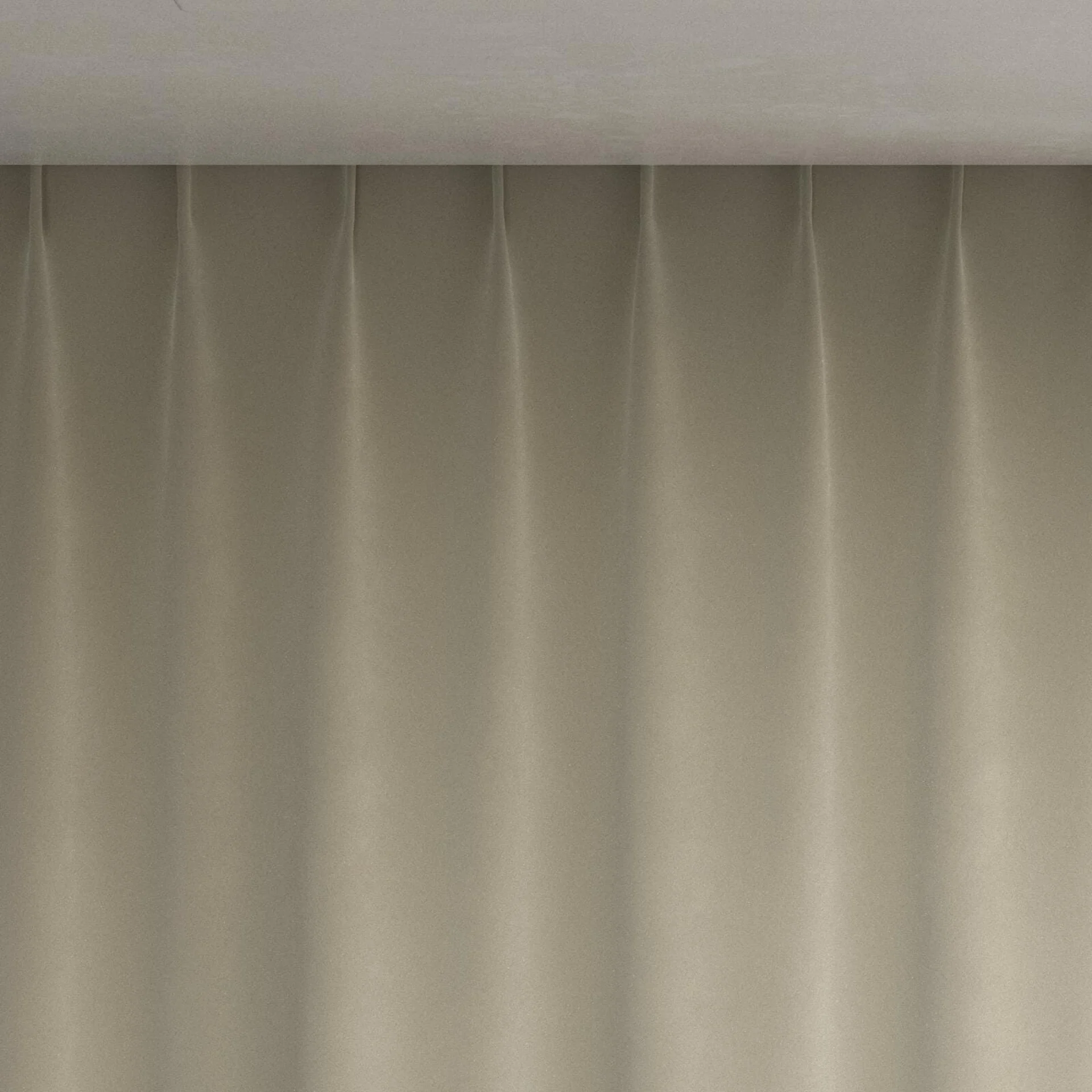 Top view of Verbier Sand, pinch pleat