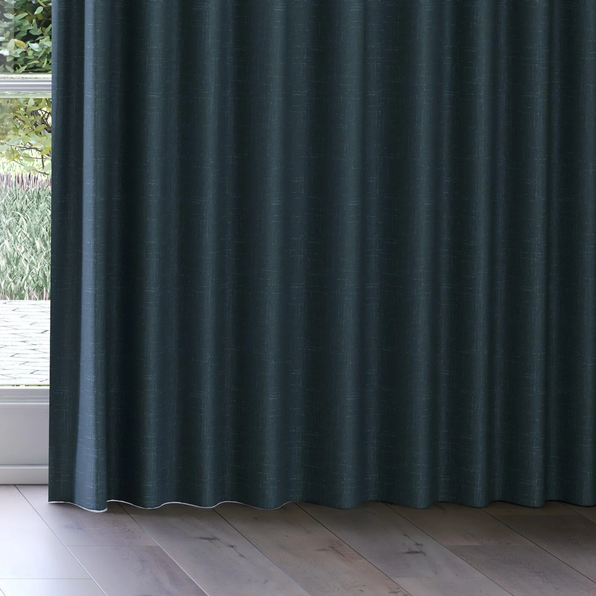 Bottom view of Cavalry Abbys, on curtain rail