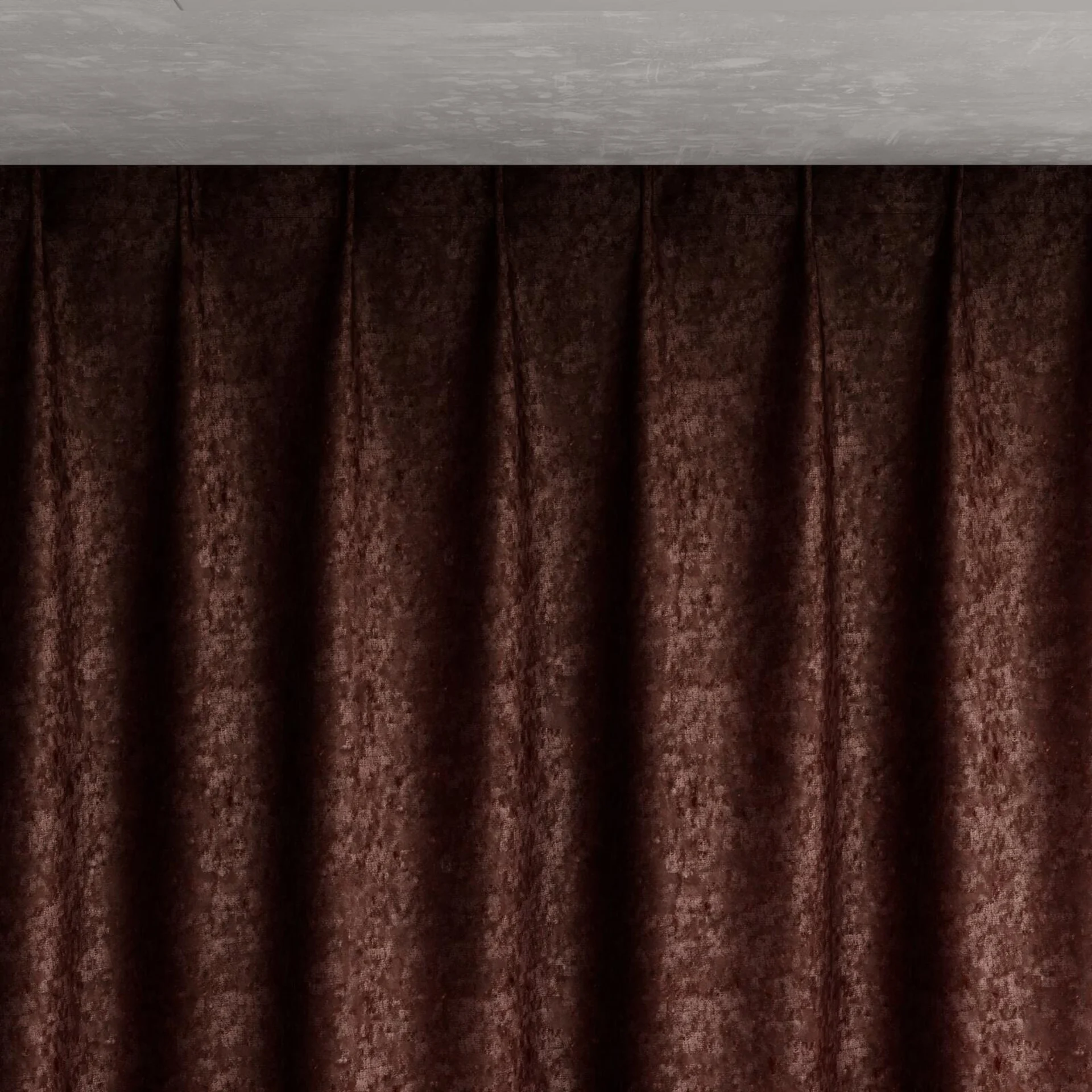 Top view of Opera Nostalgia, pinch pleat