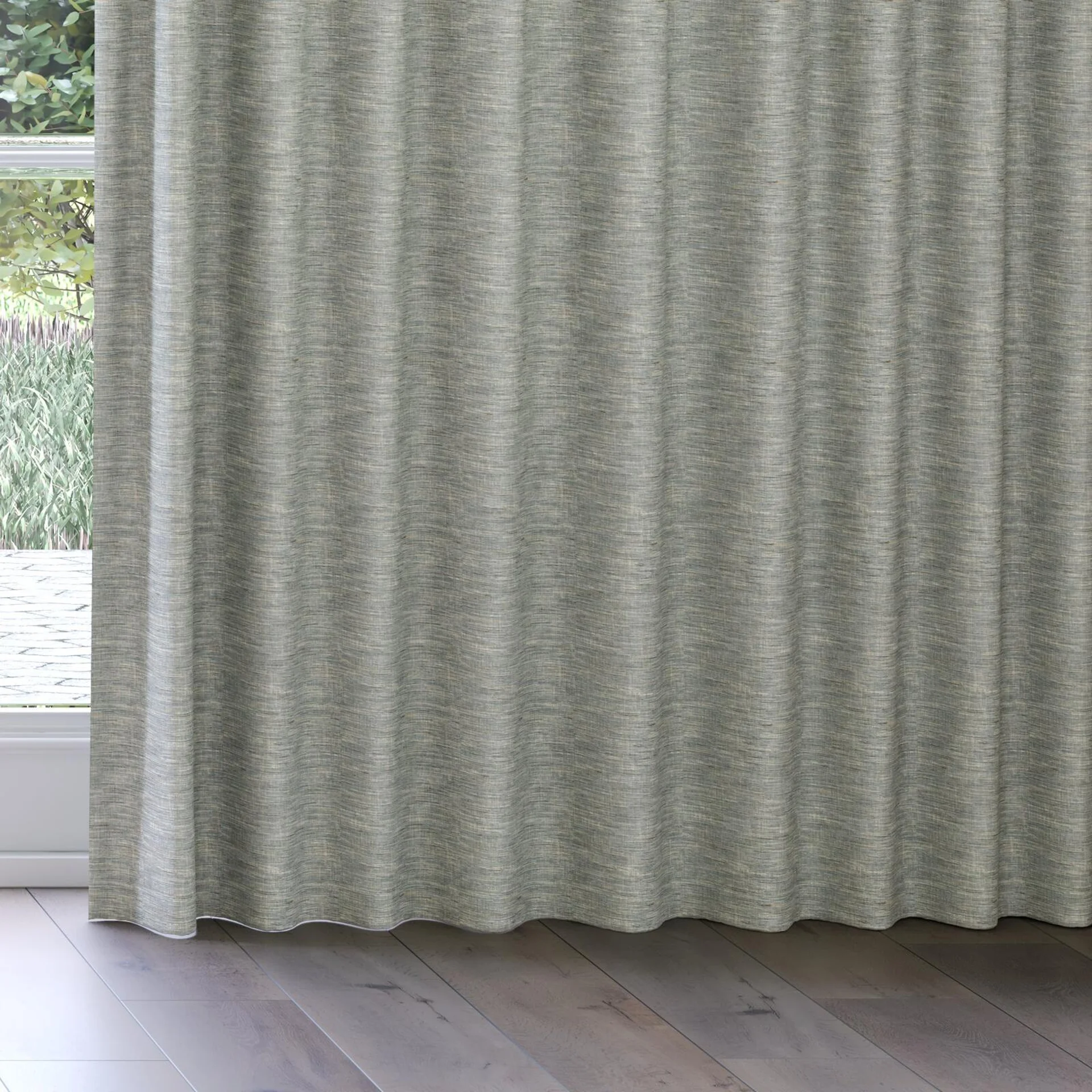 Bottom view of Venus Mineral, on curtain rail