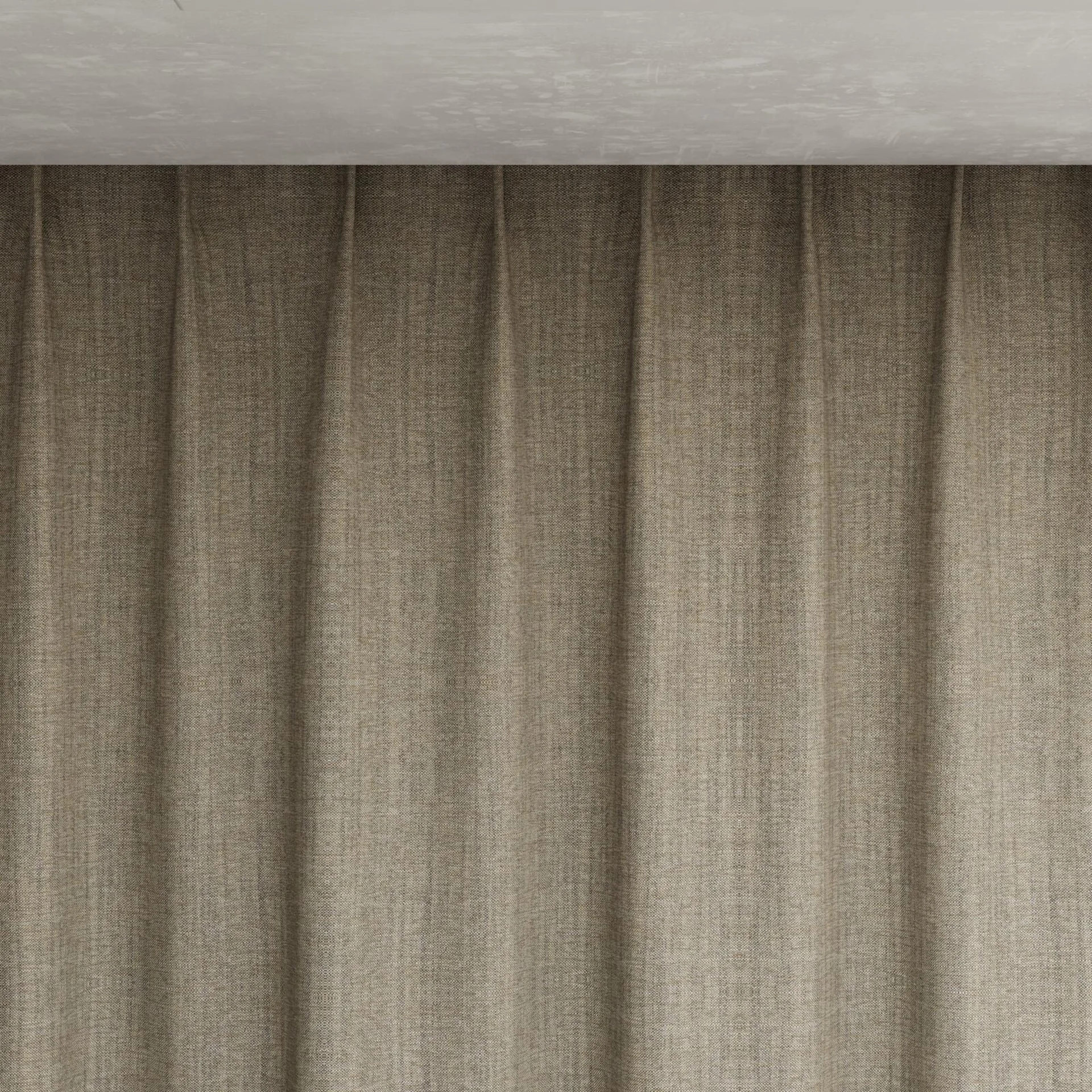 Top view of Chatham Oil Skin, pinch pleat