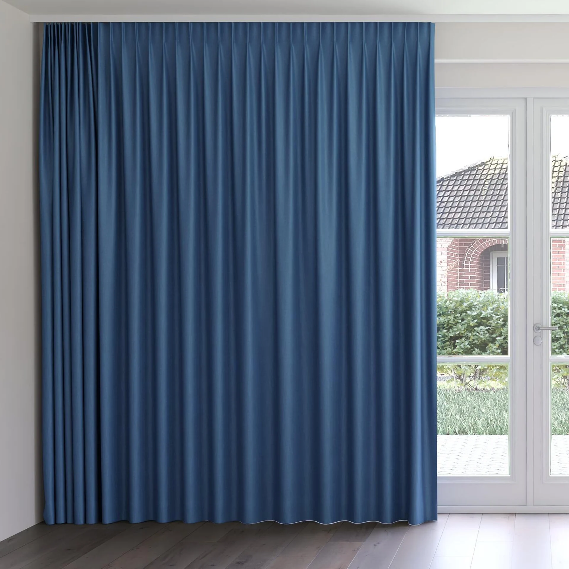 Front view of Kidglove River, on curtain rail