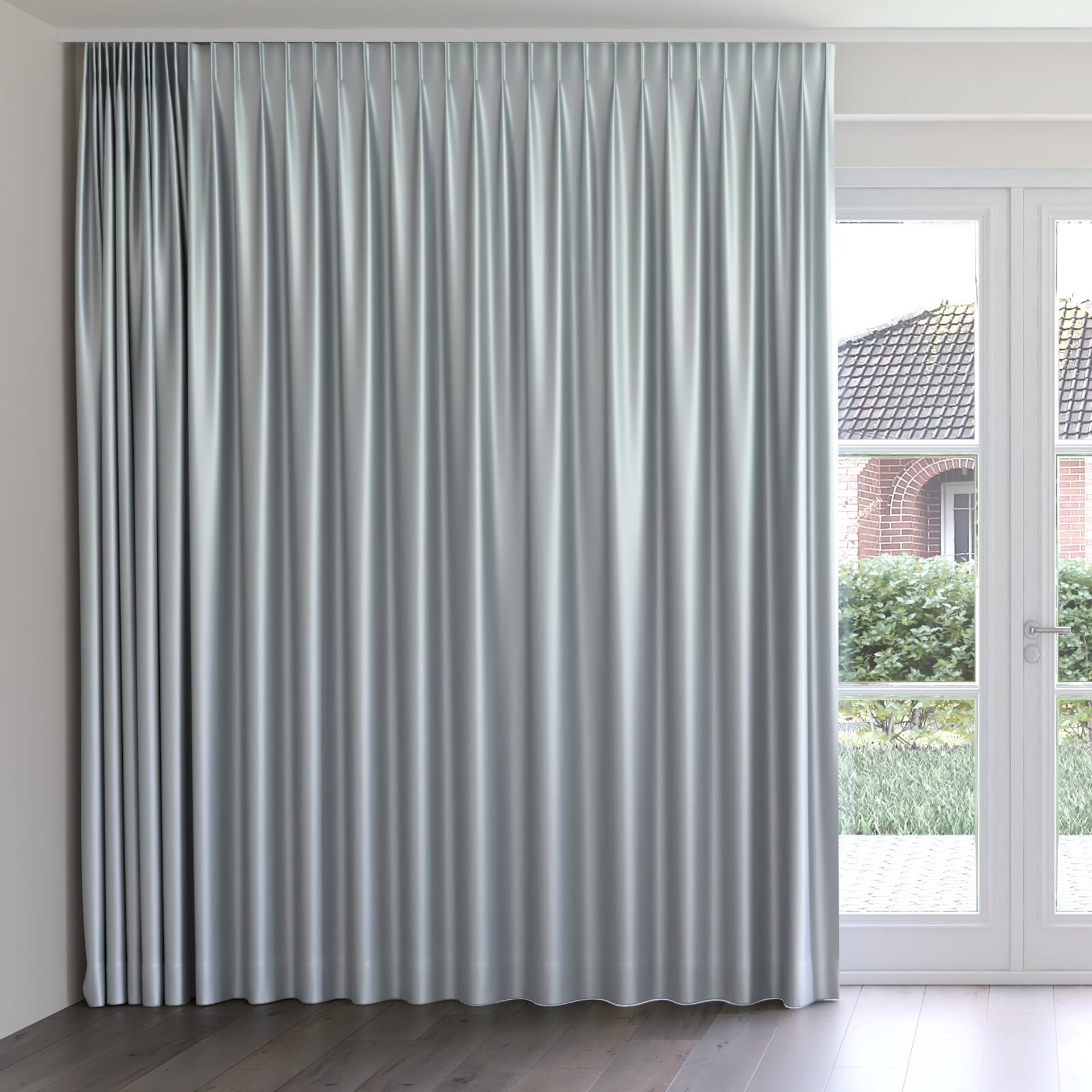 Front view of North Face Horizon, on curtain rail