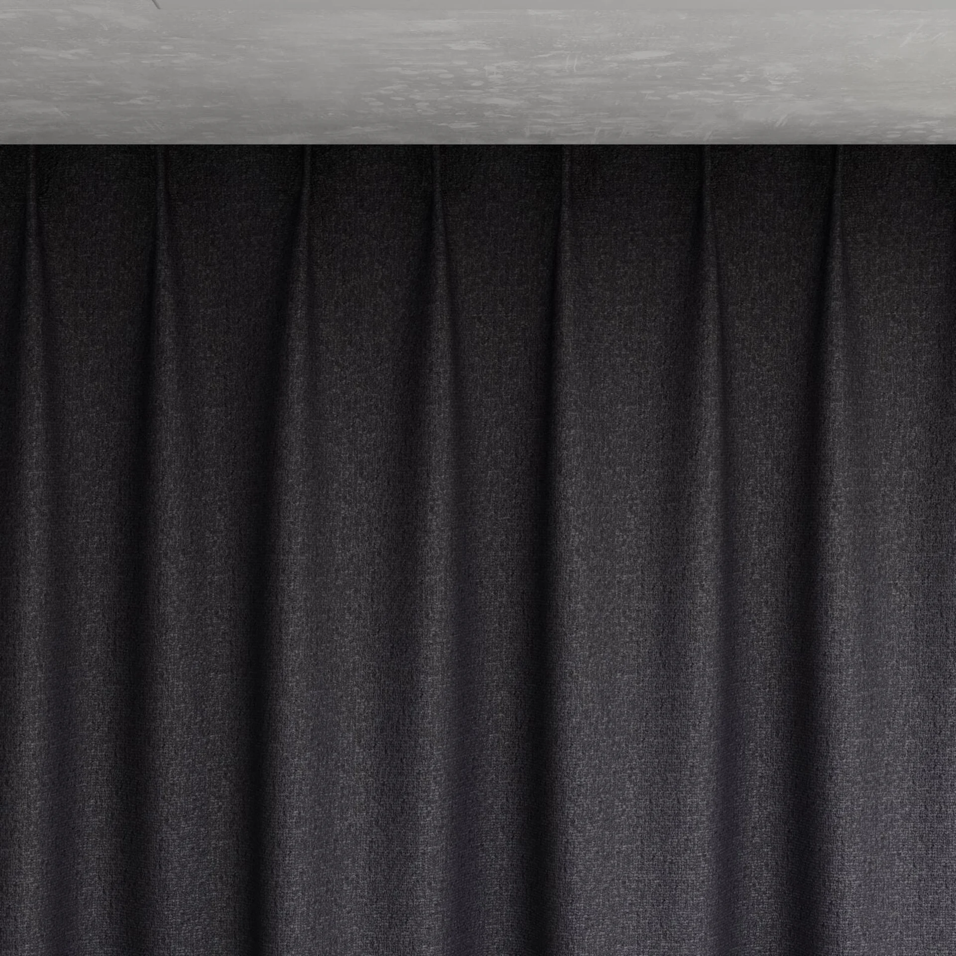 Top view of Sabik Anthracite, pinch pleat