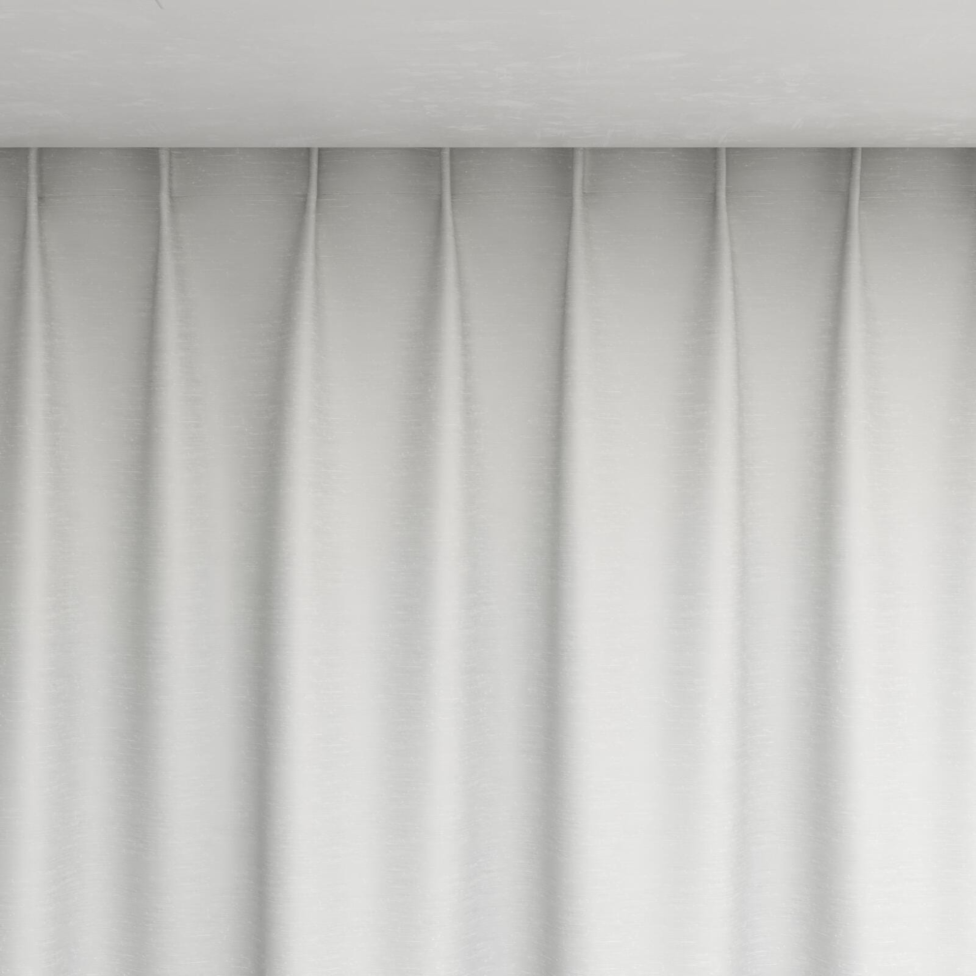 Top view of Silk Road Winter Snow, pinch pleat