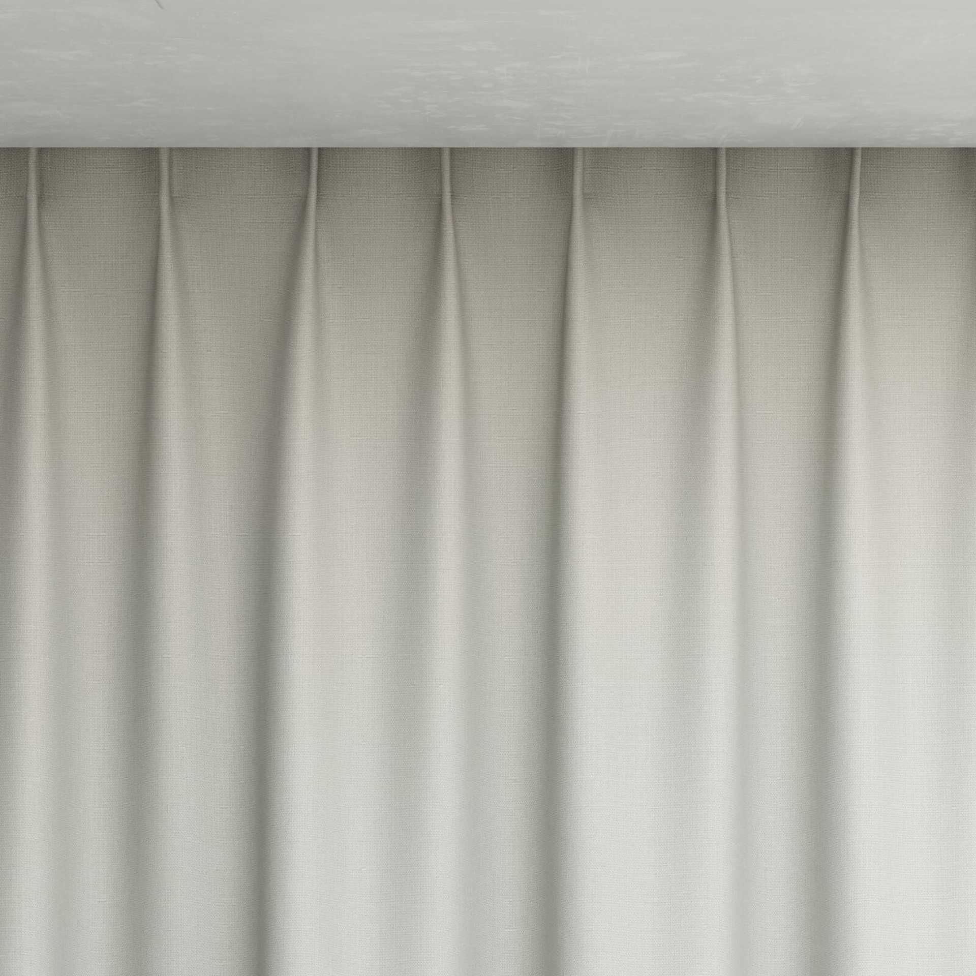 Top view of Science Oyster, pinch pleat