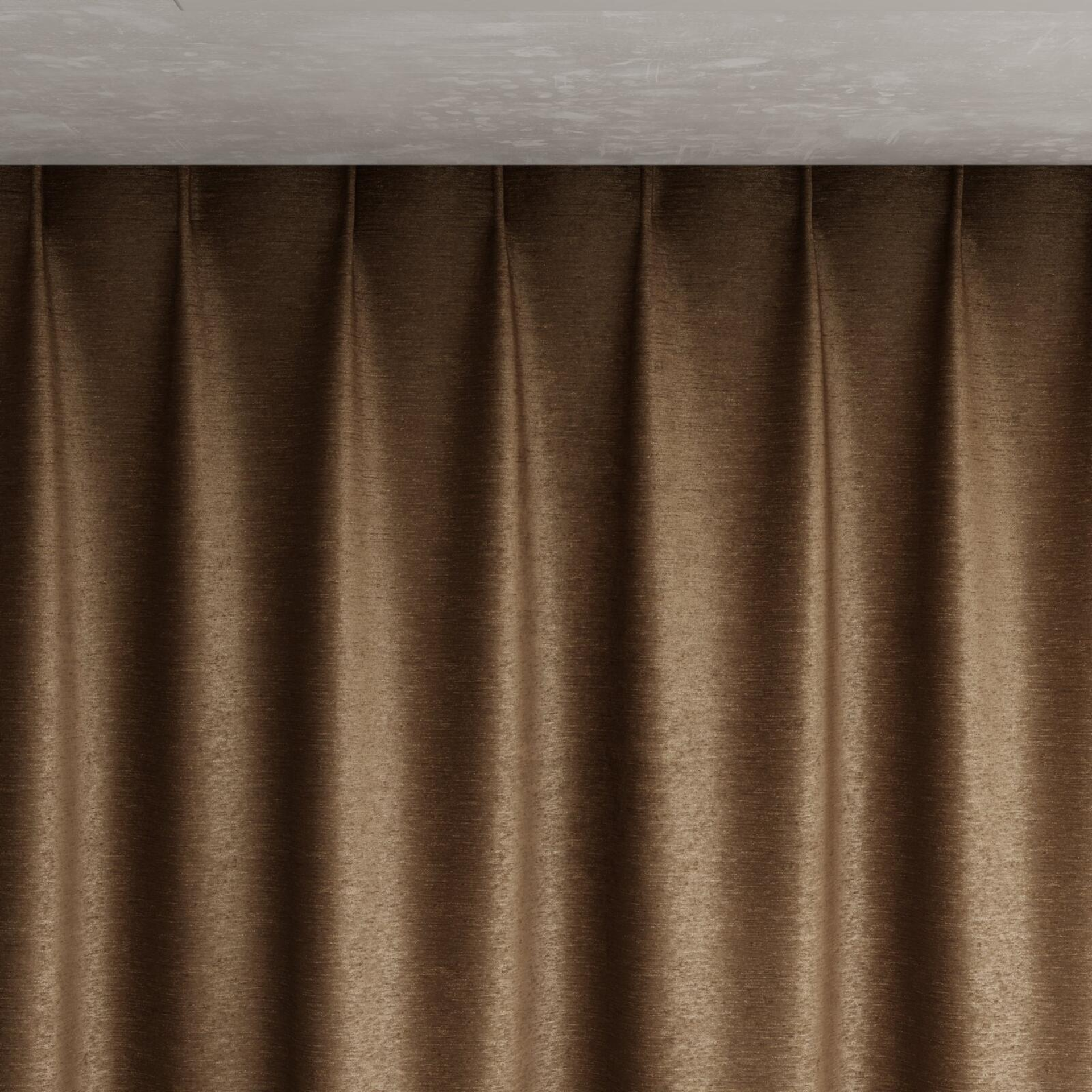 Top view of Lambada Cinder, pinch pleat