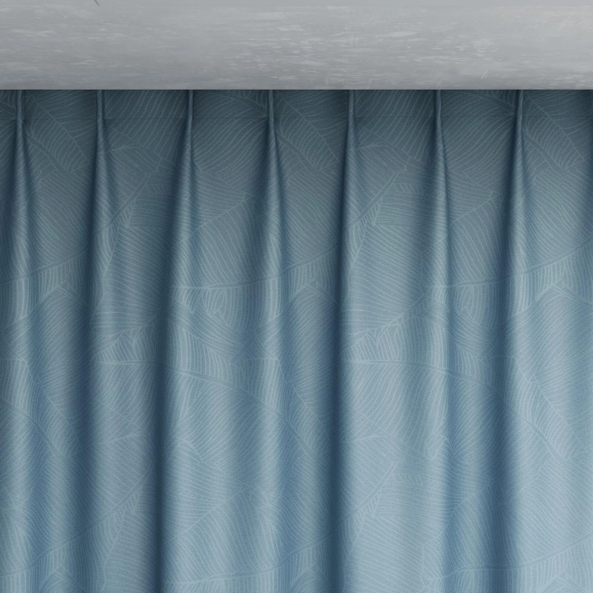 Top view of Umbra Denim, pinch pleat