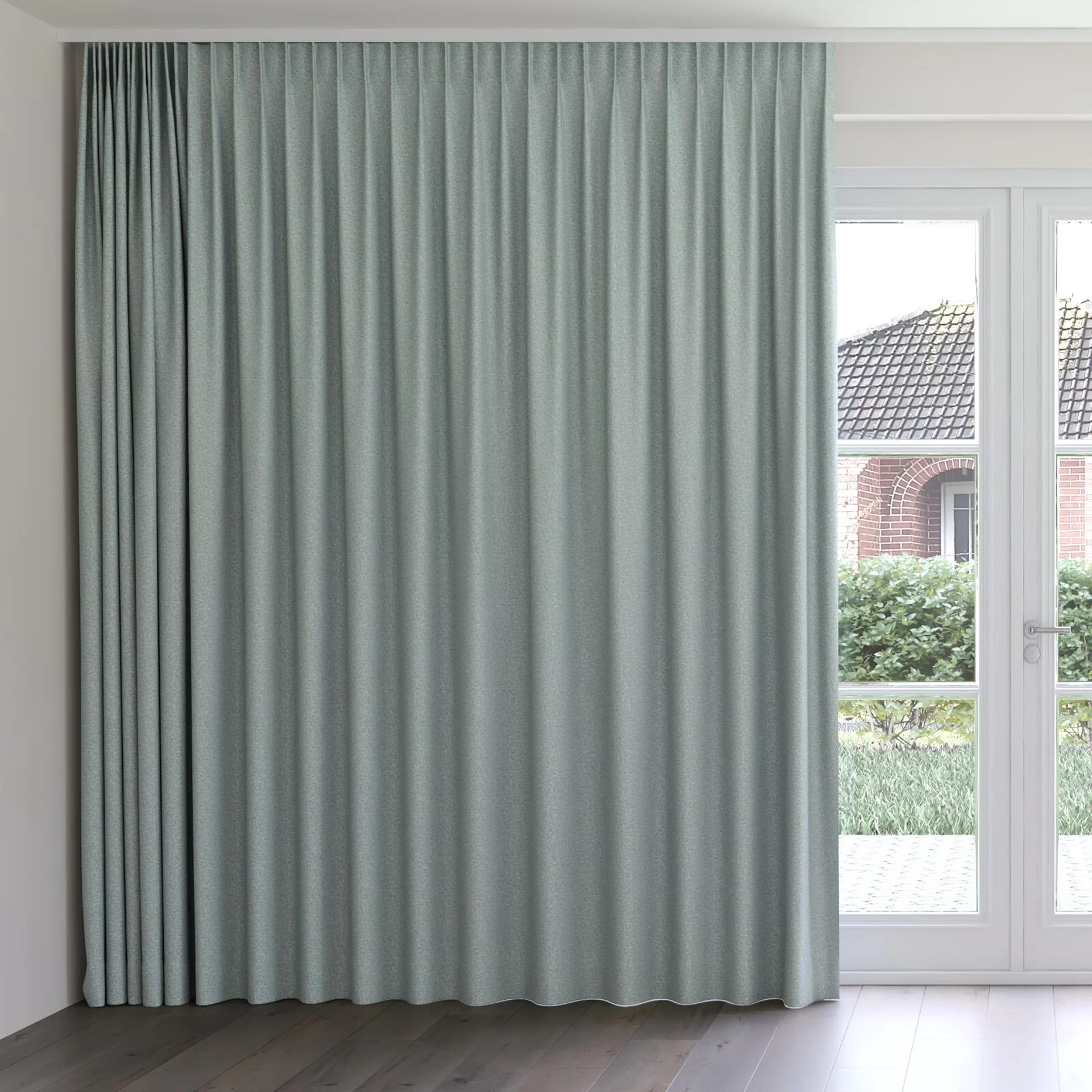 Front view of Sabik Hydro, on curtain rail