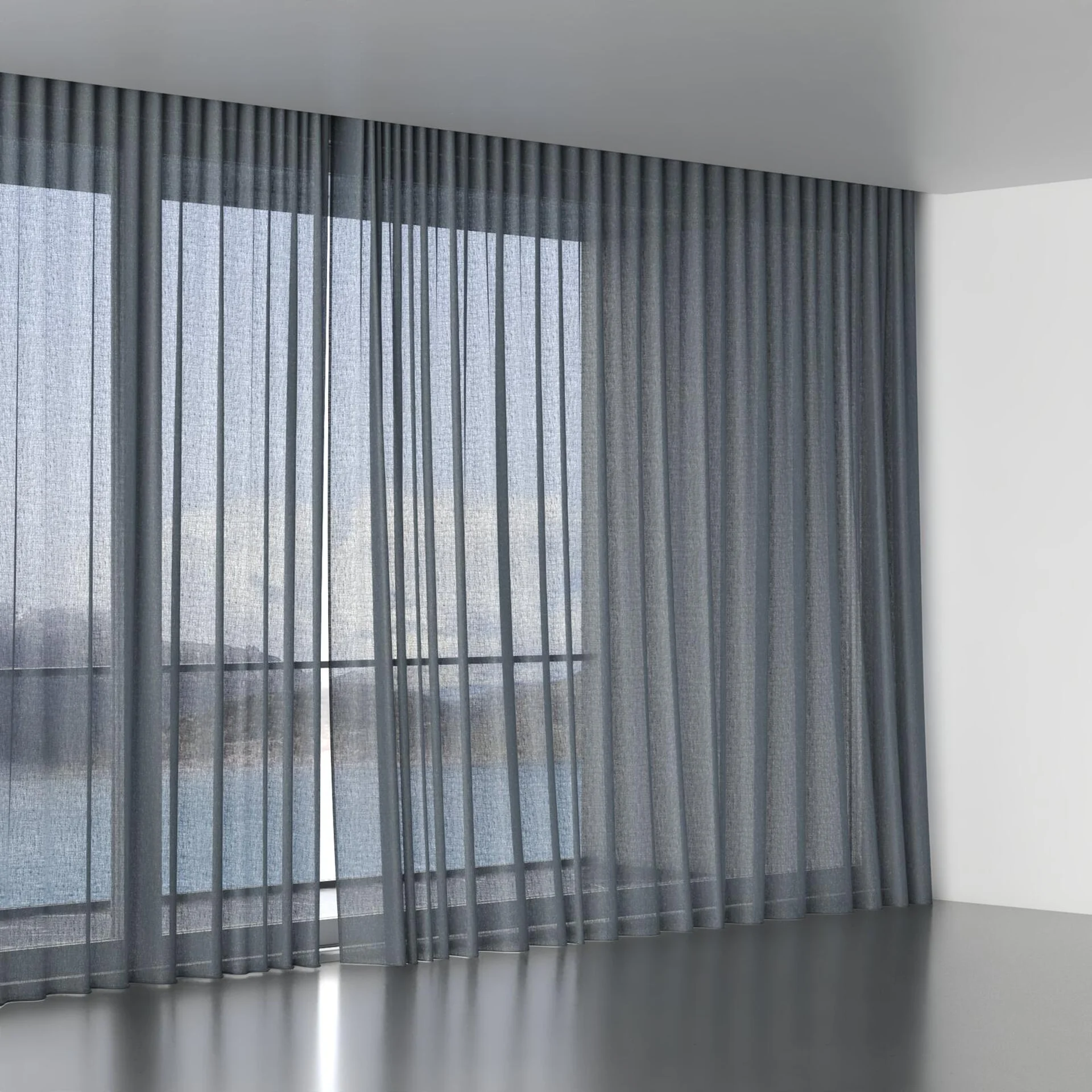 Full view of Focus Elephant, wave pleat