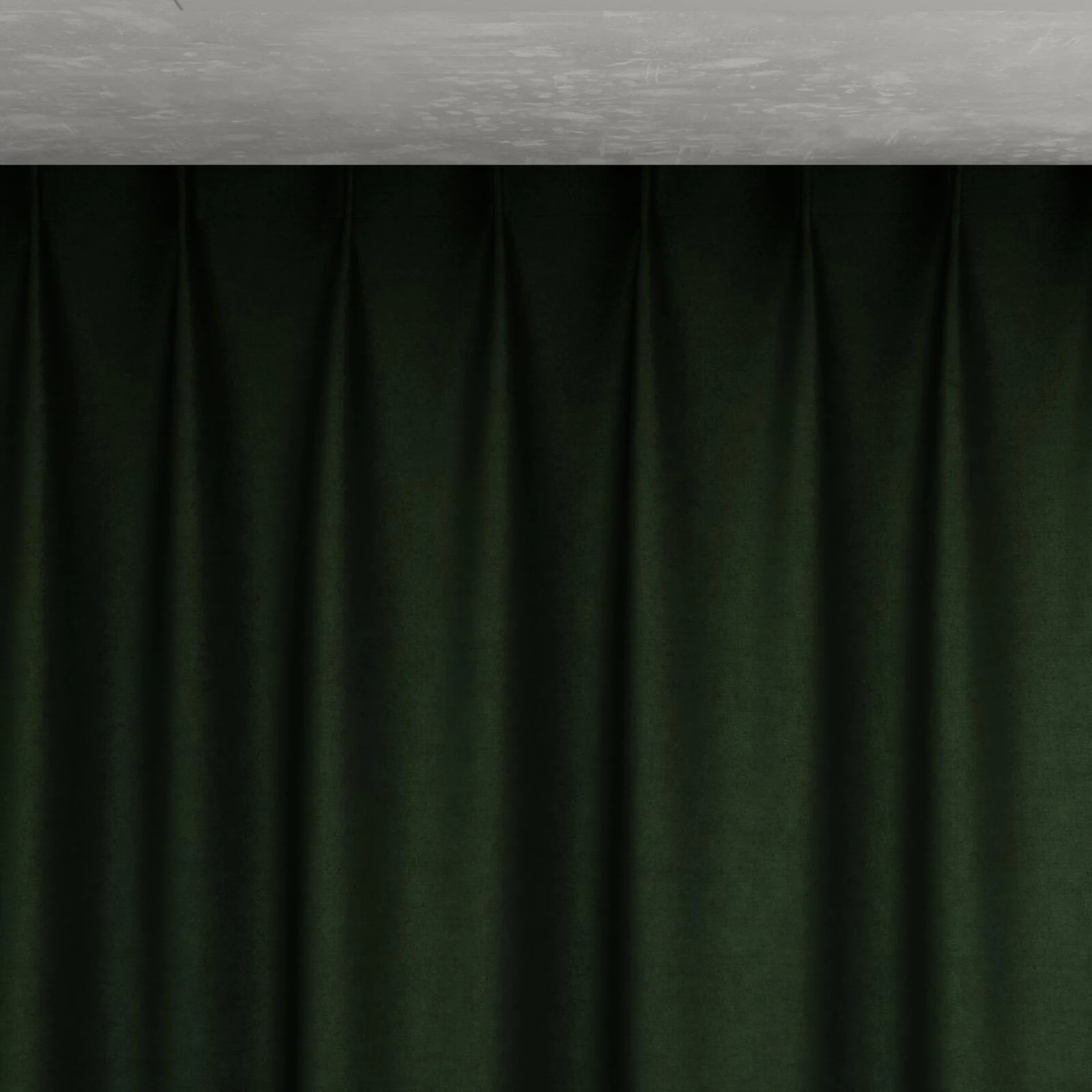 Top view of Drama Camouflage, pinch pleat