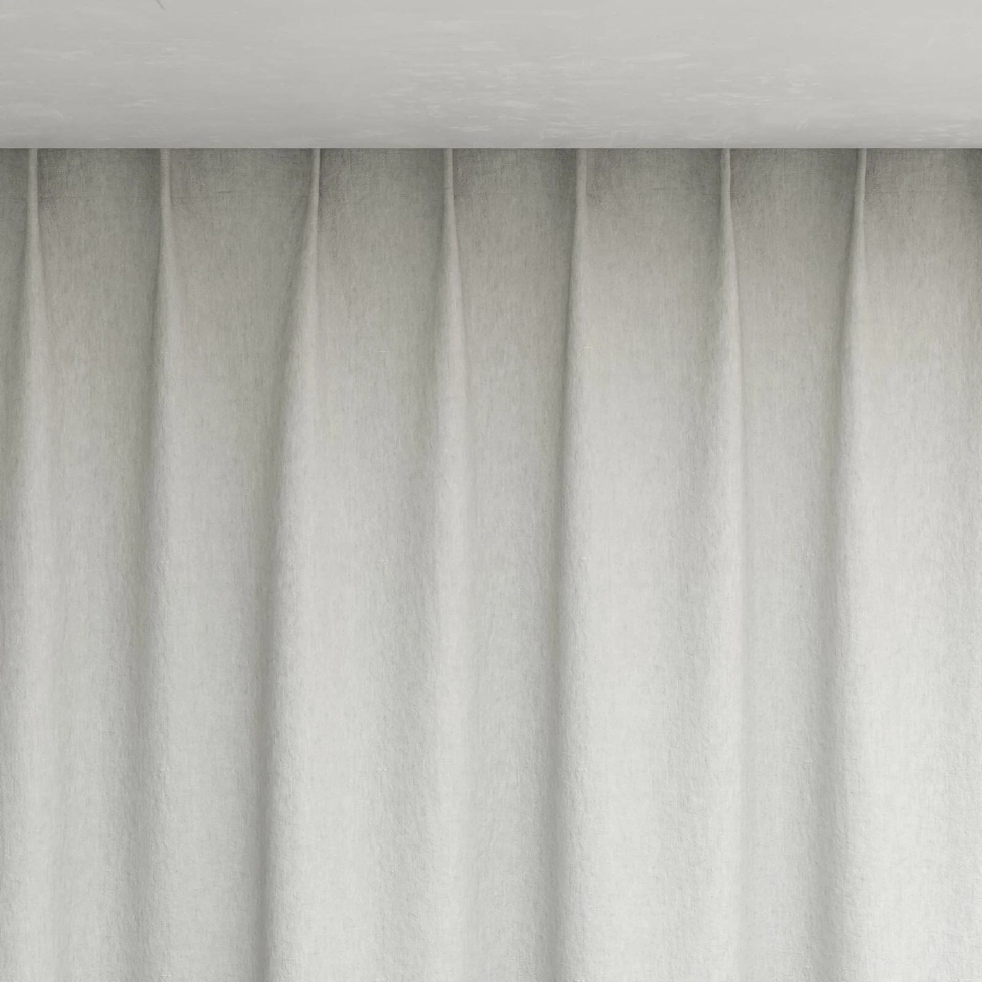 Top view of Obi Stonewash Duckegg, pinch pleat