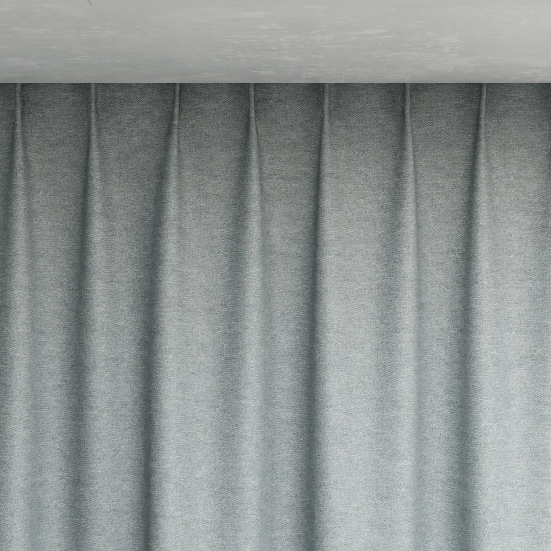 Top view of Colourwash Horizon, pinch pleat