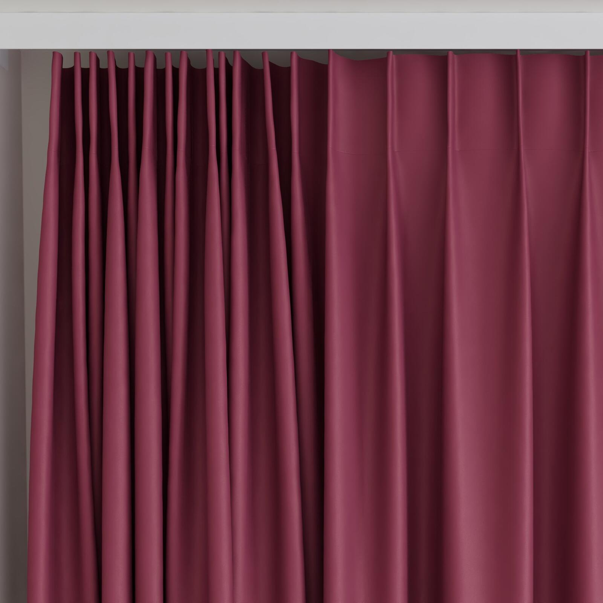 Top view of Ultra Dim Port, on curtain rail