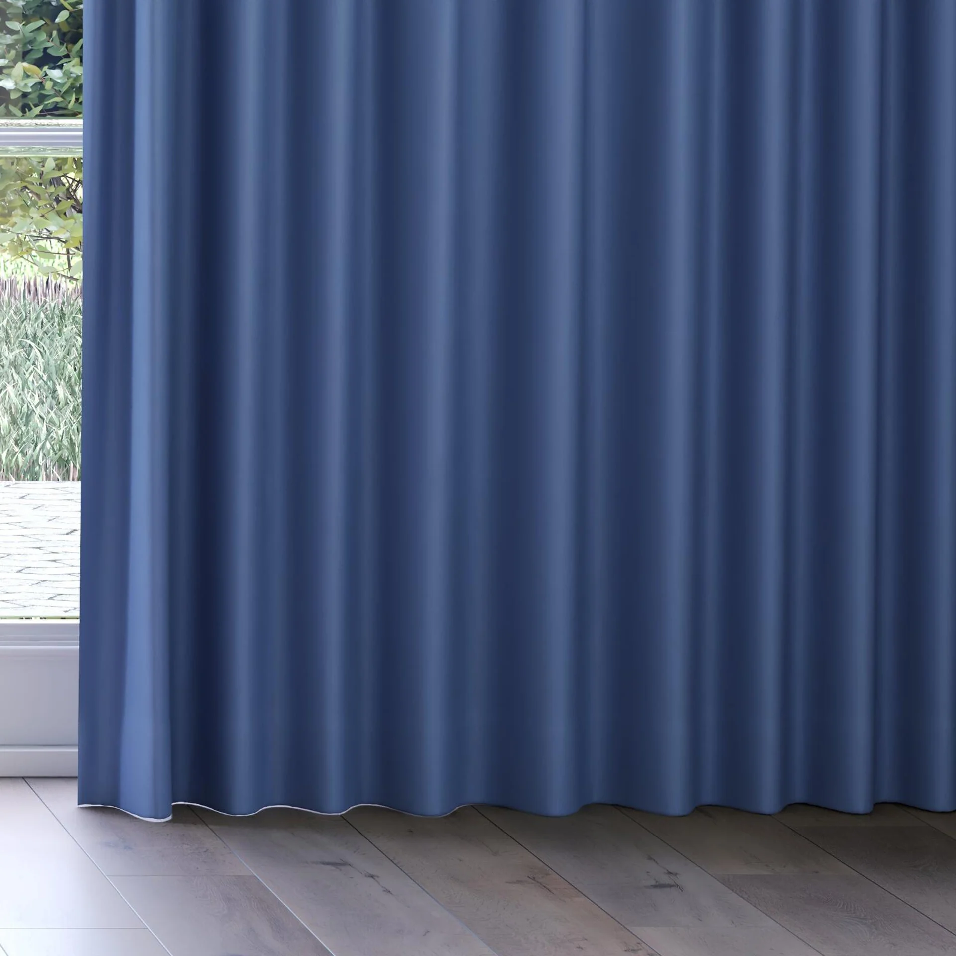 Bottom view of Ultra Dim Marine, on curtain rail