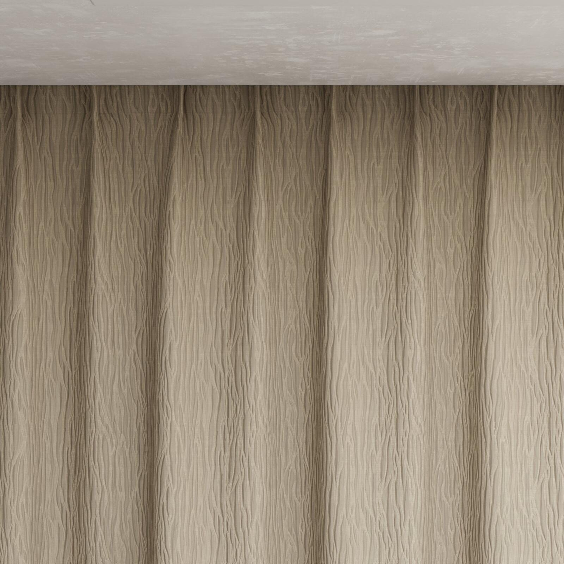 Top view of Sandrift Raffia, pinch pleat
